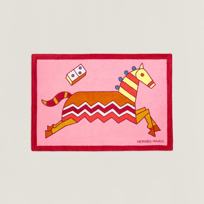 Rose Fuchsia Epopee Beach Towel