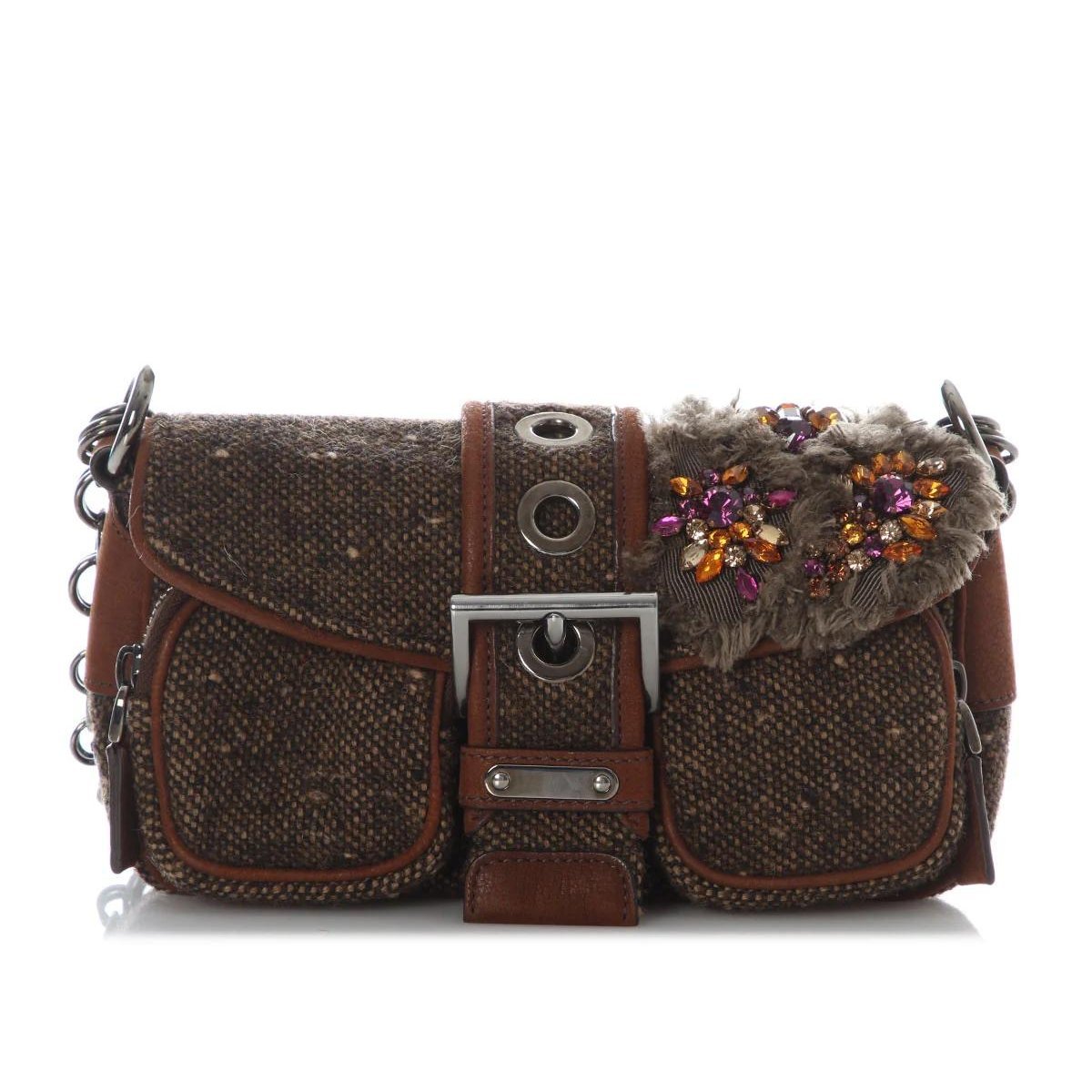 Tweed handbag