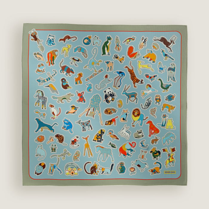 Caracteristick Double Face Scarf 90