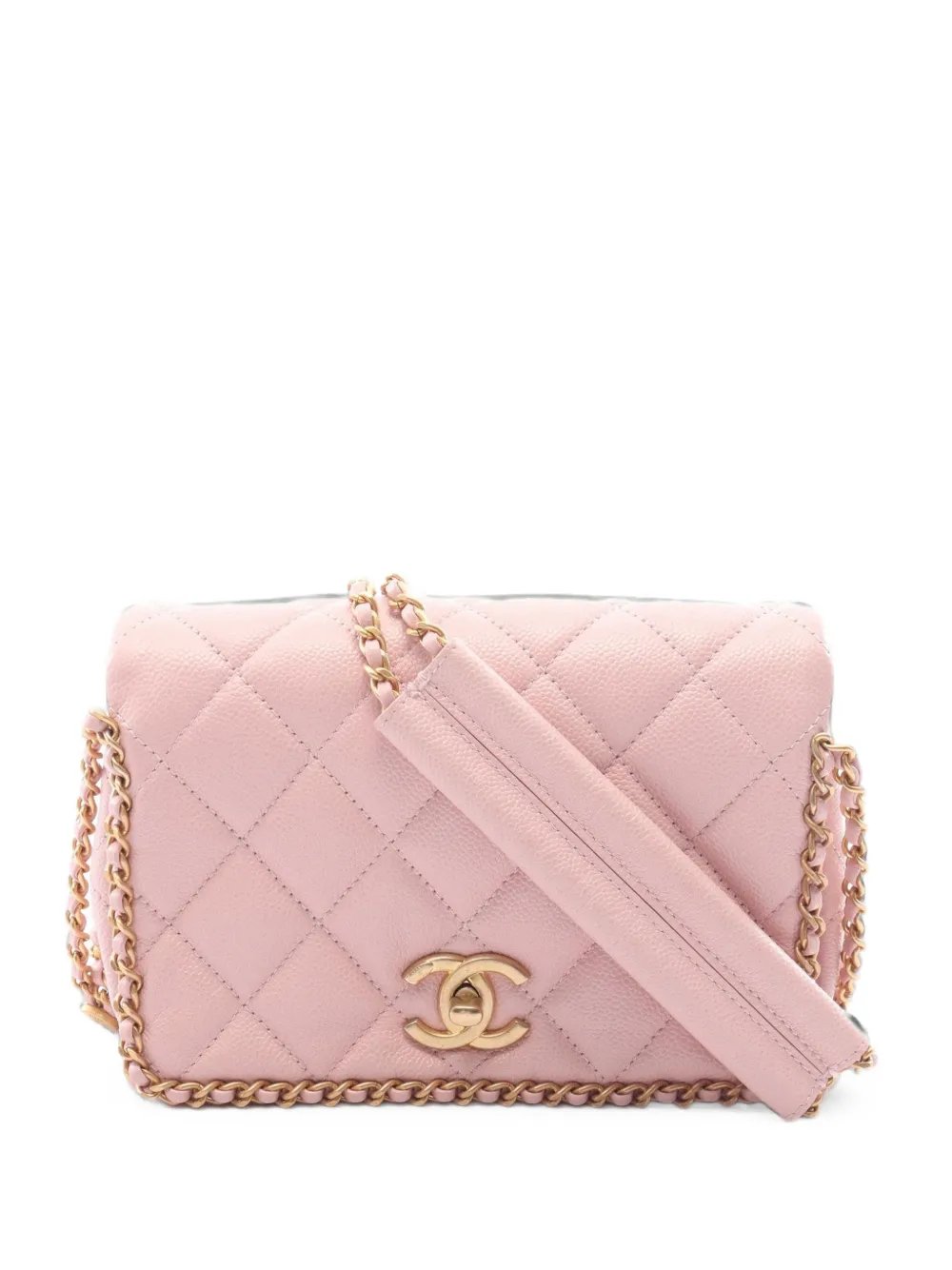 Matelassé Caviar shoulder bag