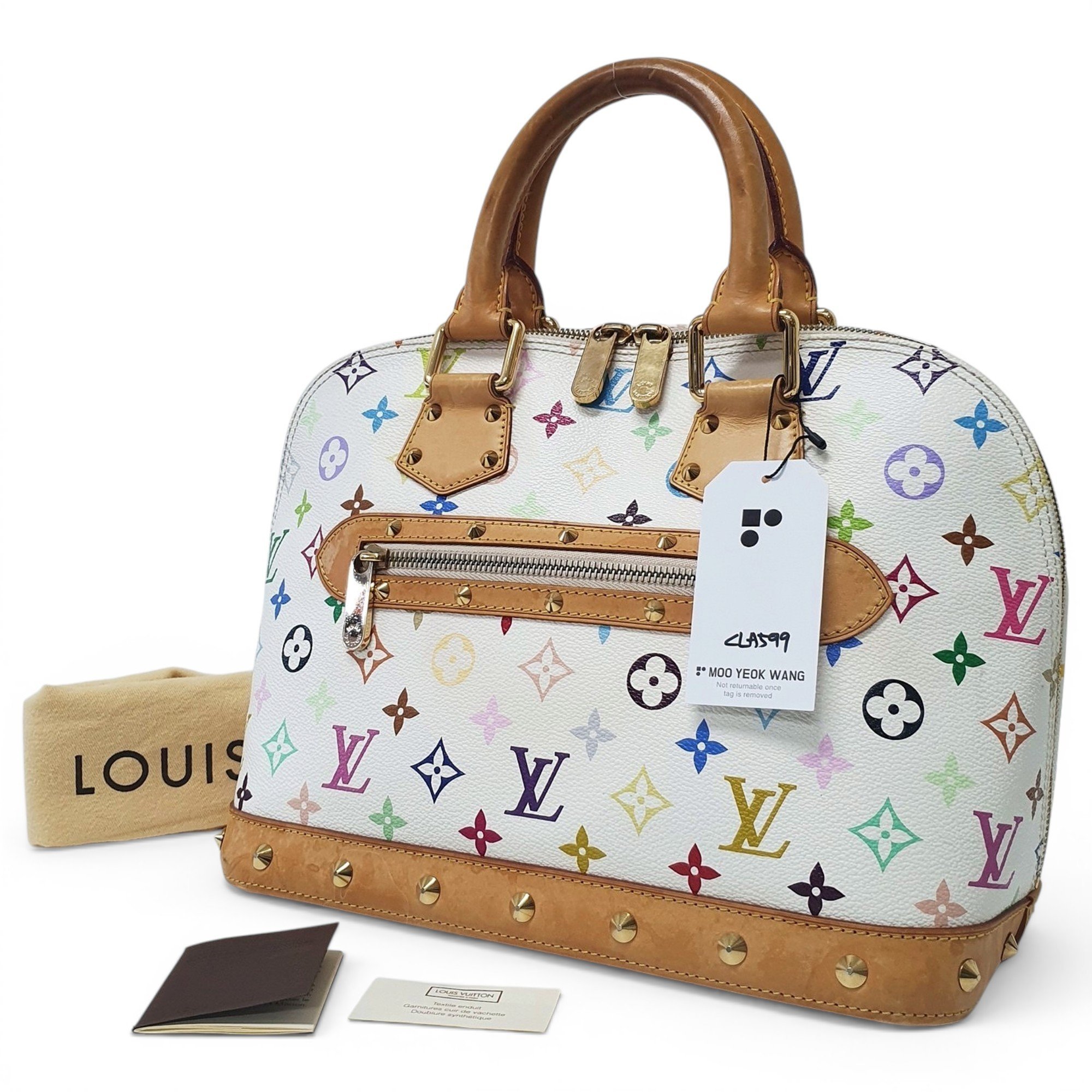 Leather handbag
