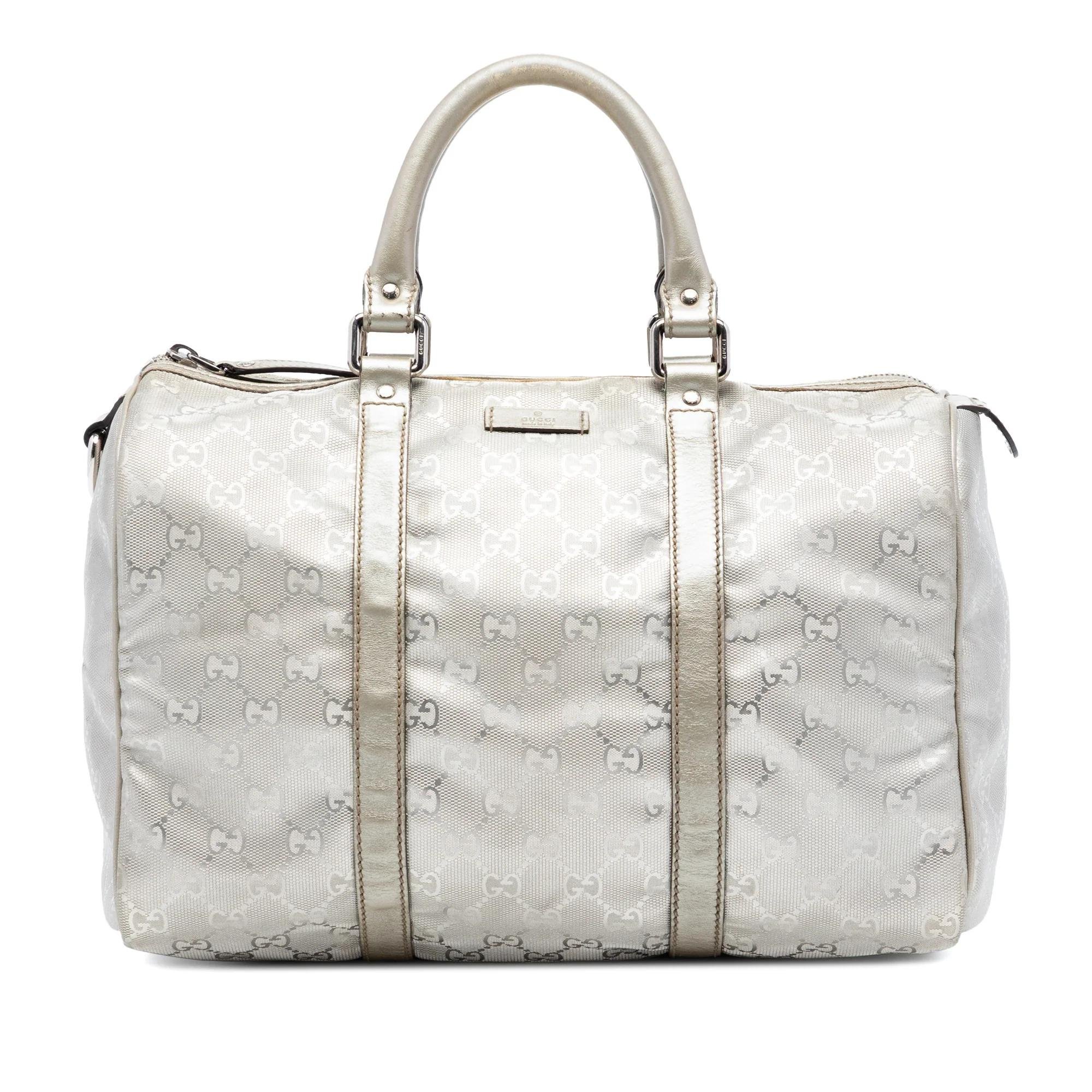 Boston leather bag