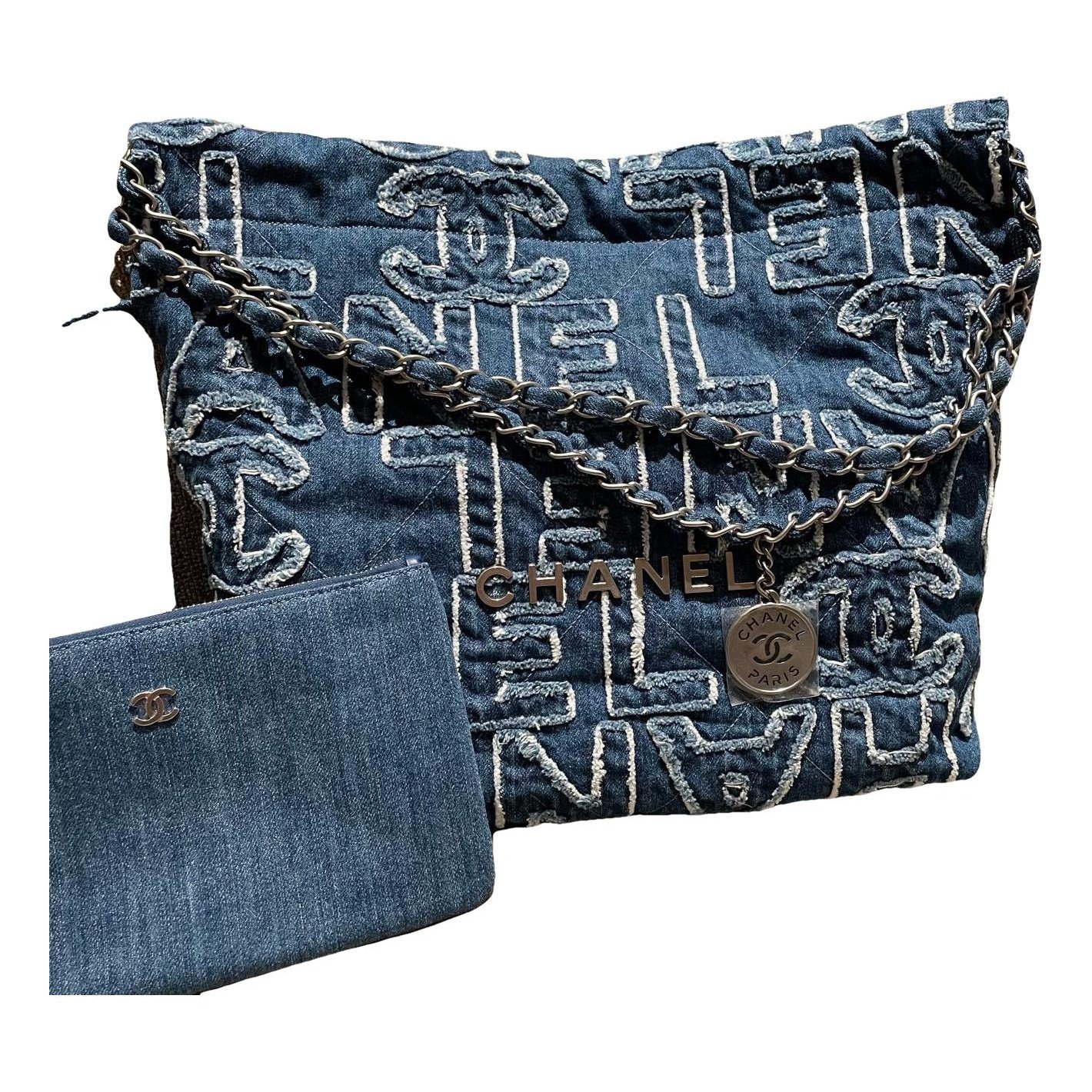Chanel 22 cloth crossbody bag