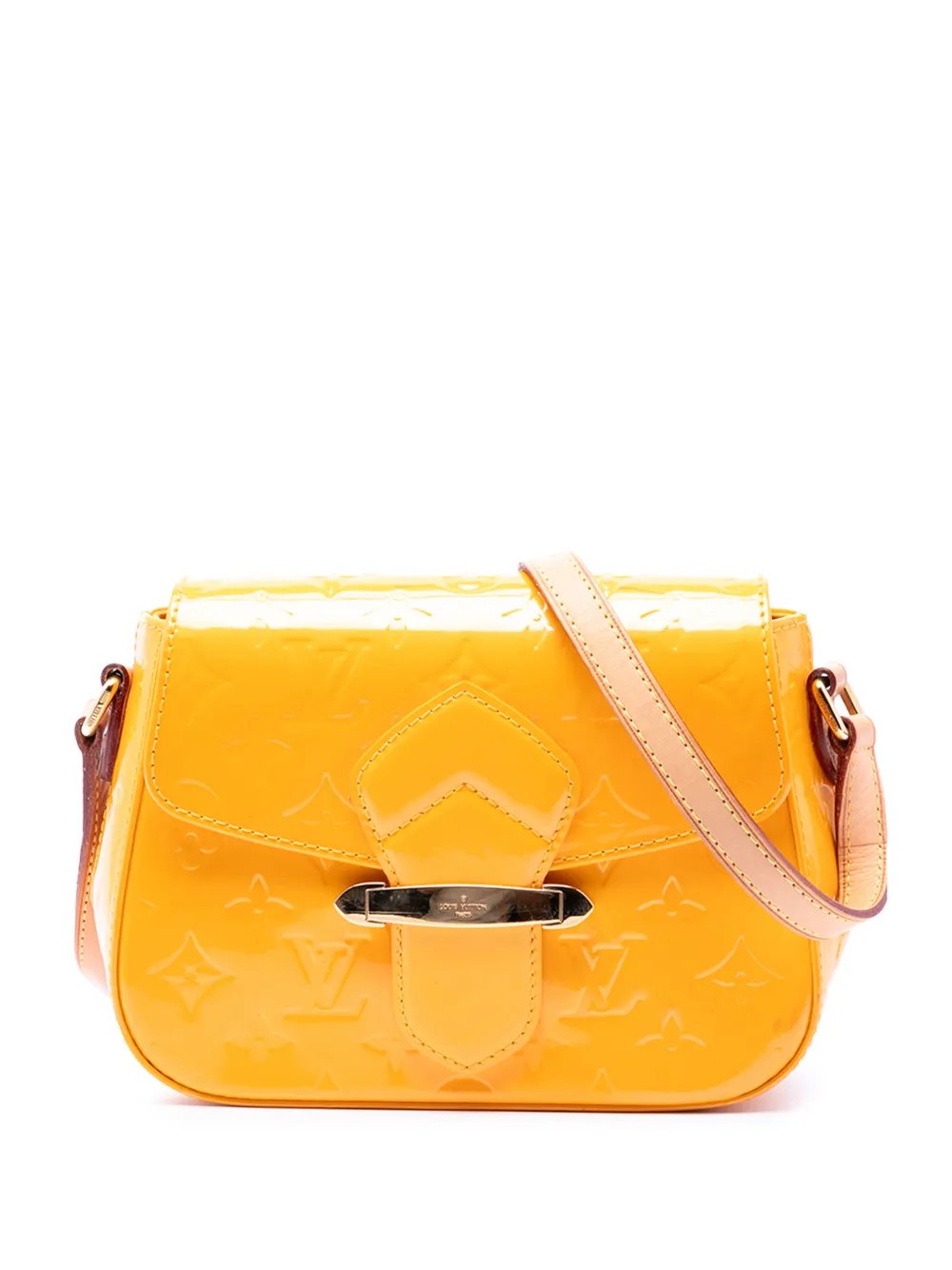 2012 Monogram Vernis Bellflower PM crossbody bag