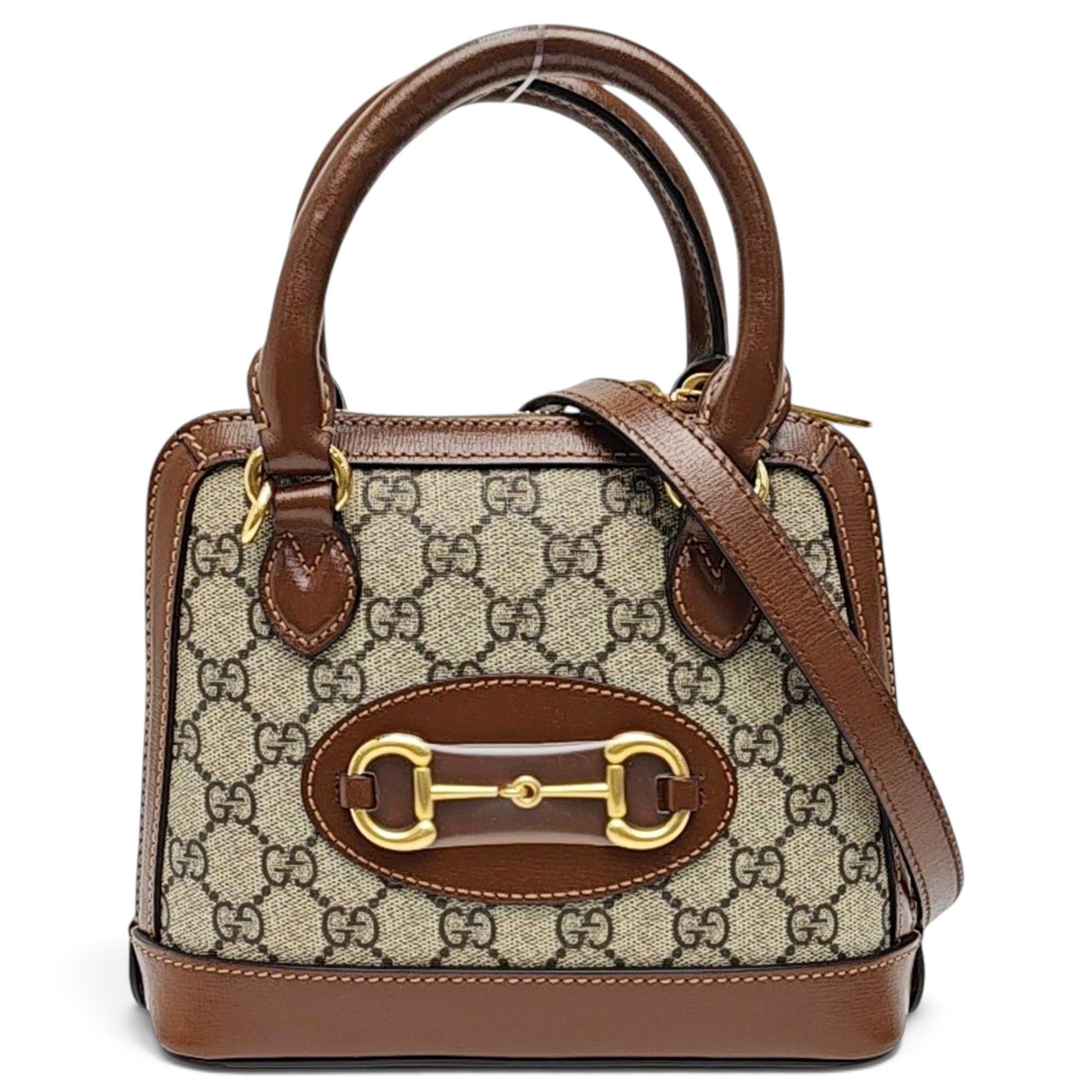 Handle Horsebit 1955 leather handbag