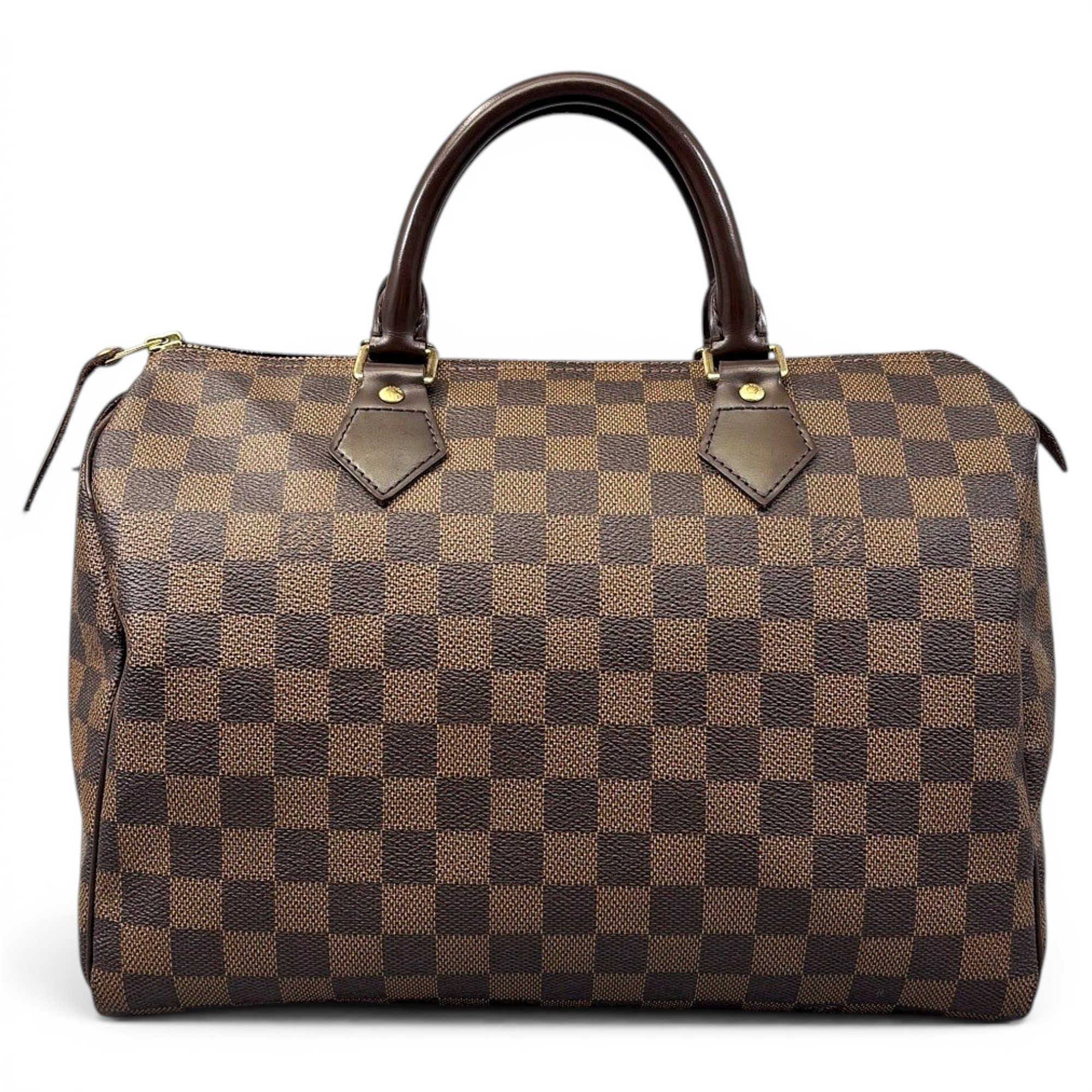 Speedy leather handbag
