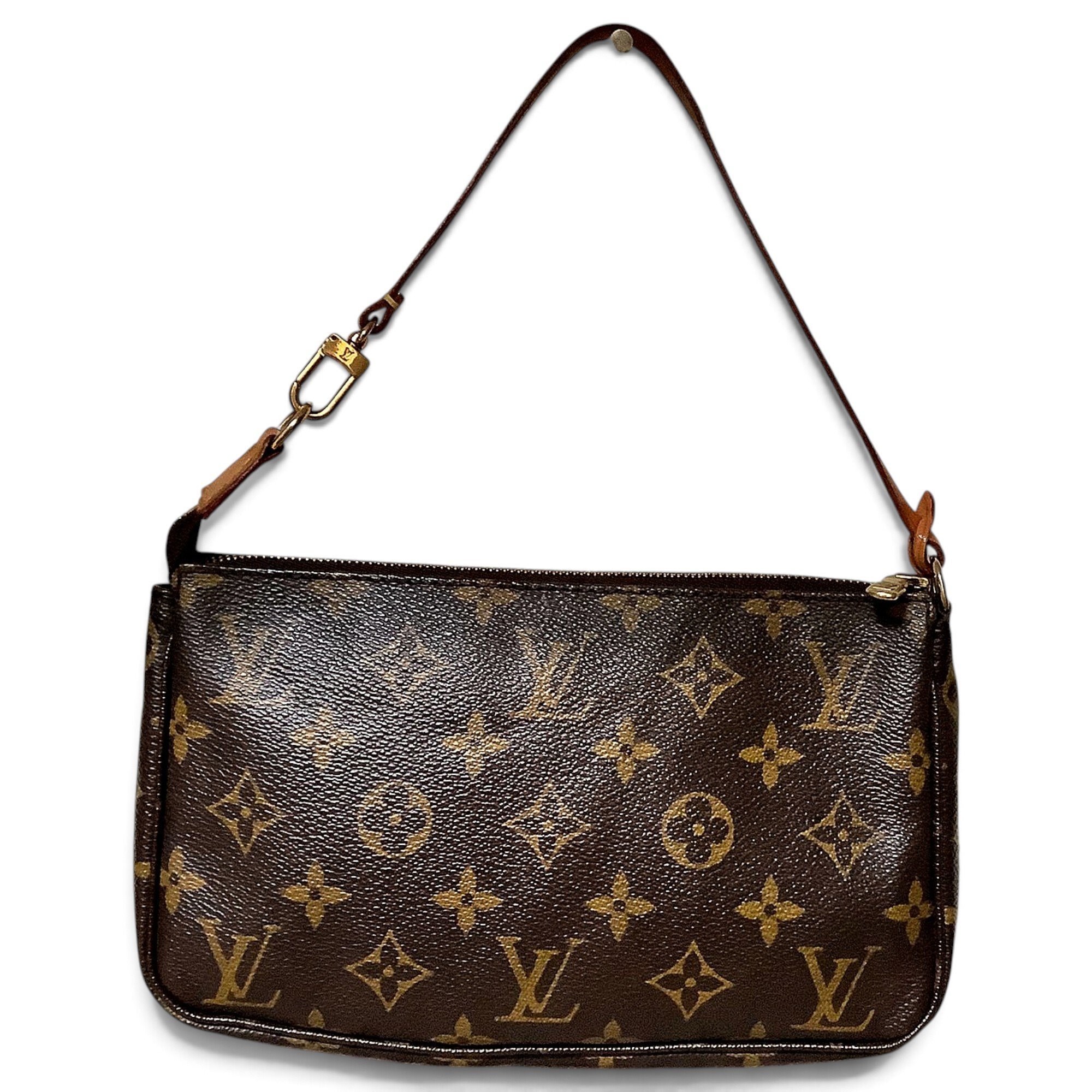 Pochette Accessoire leather handbag