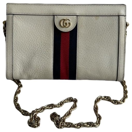 Ophidia Chain leather handbag