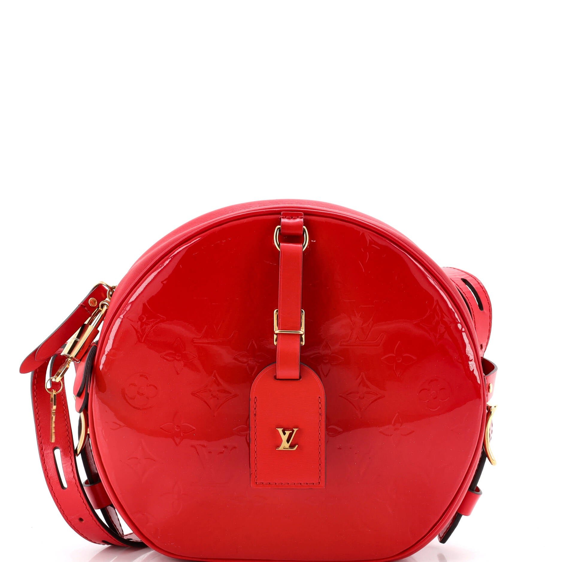 Louis Vuitton Boite Chapeau Souple Bag Monogram Vernis MM