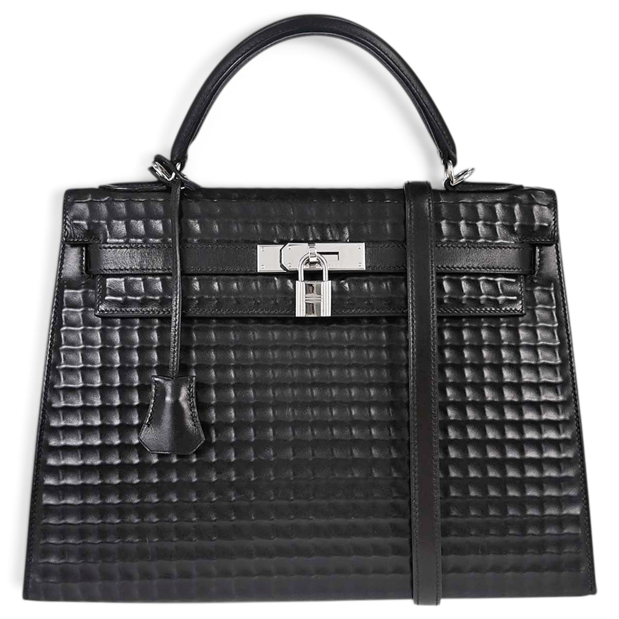 Hermes Kelly 32 Handbag Noir