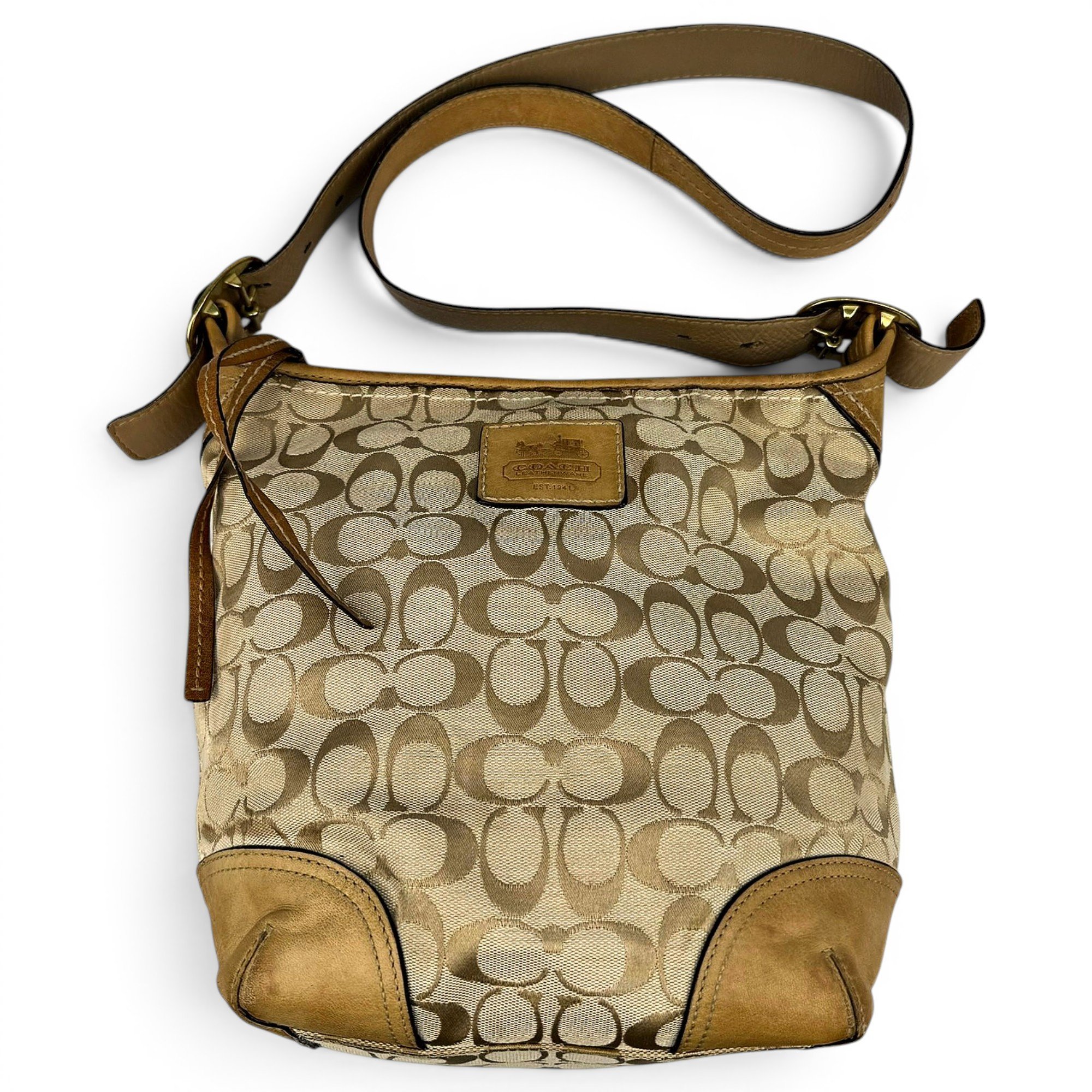 Leather crossbody bag