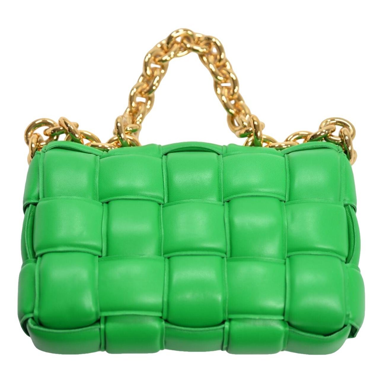 Chain Cassette leather handbag