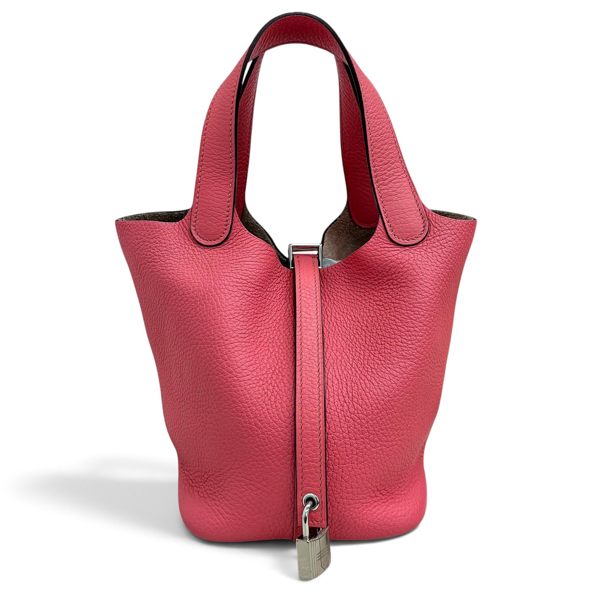 Picotin leather handbag