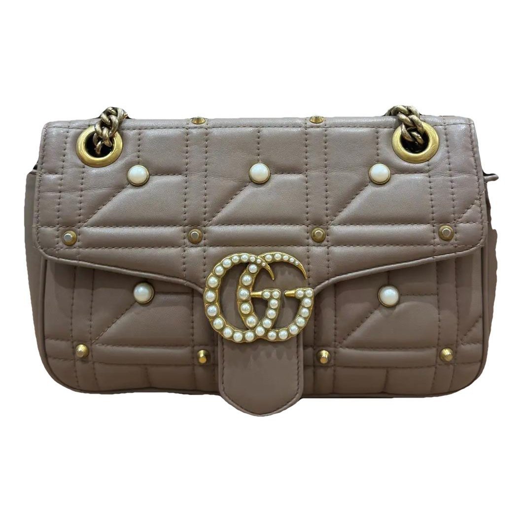 GG Marmont Flap leather crossbody bag