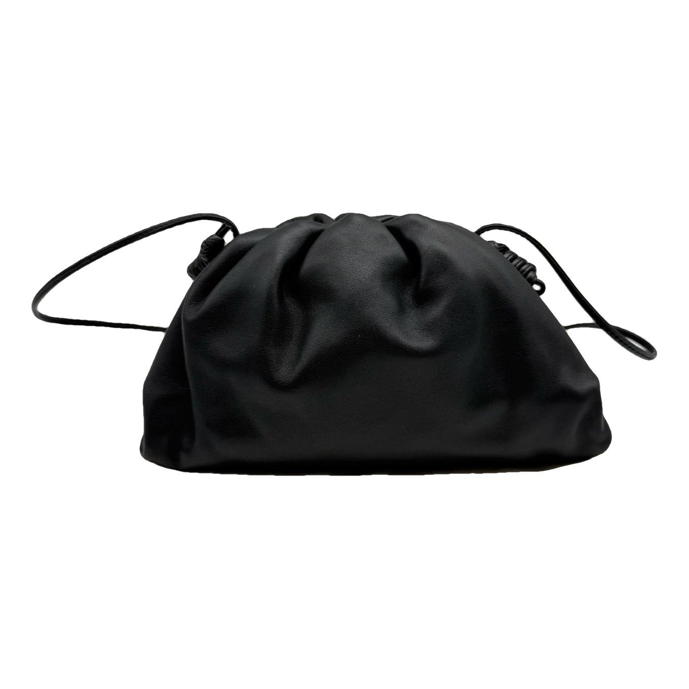 Pouch leather handbag