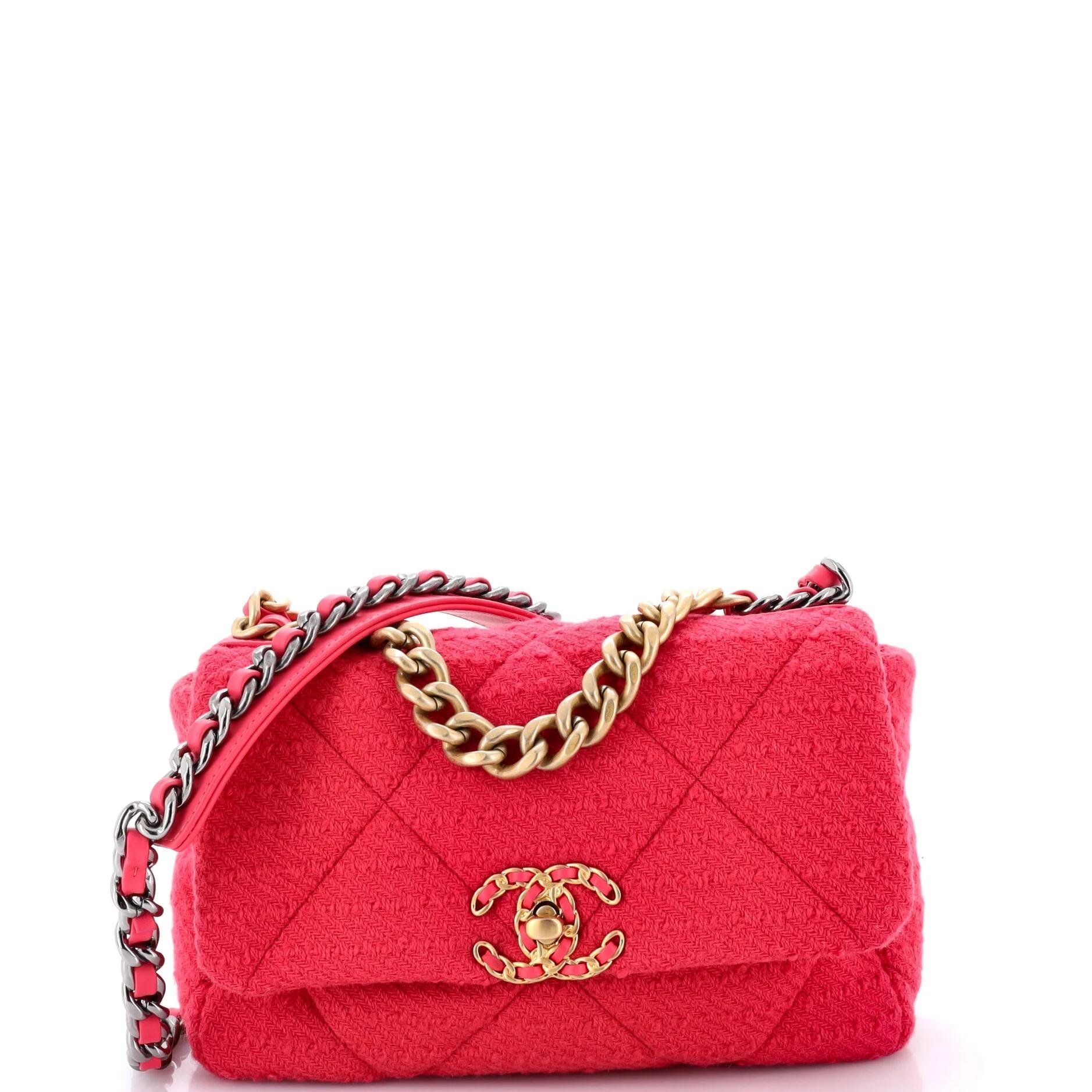 Tweed crossbody bag