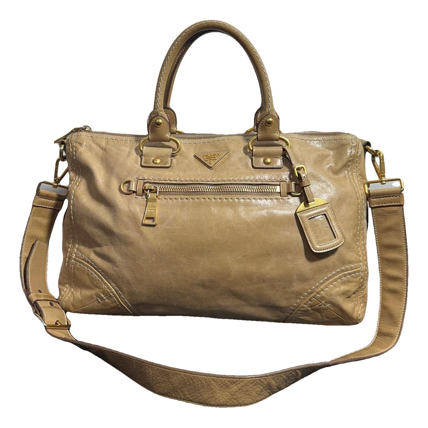 Leather handbag