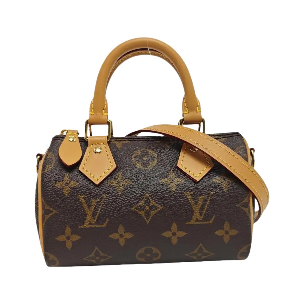 Nano Speedy / Mini HL leather handbag