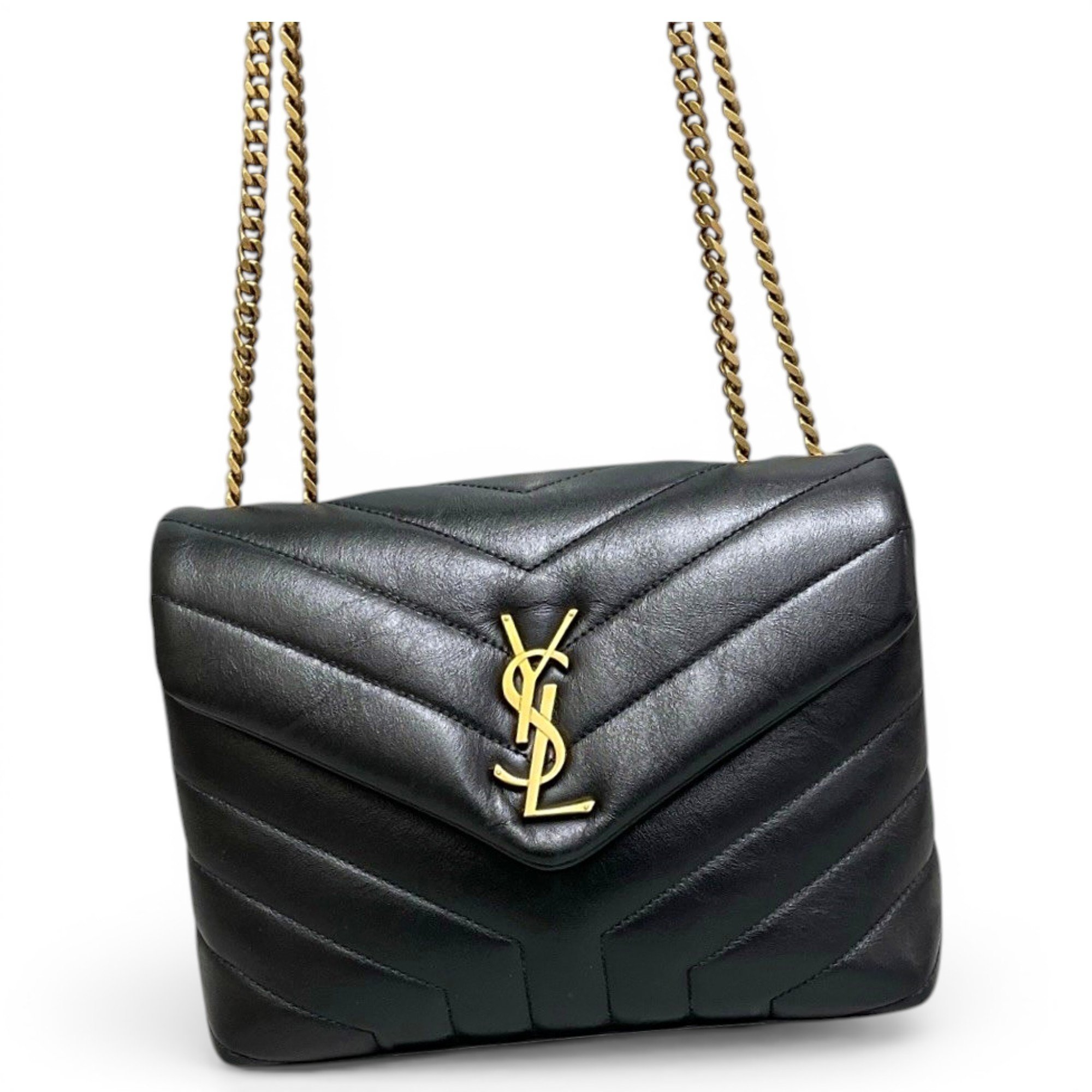 Loulou leather handbag