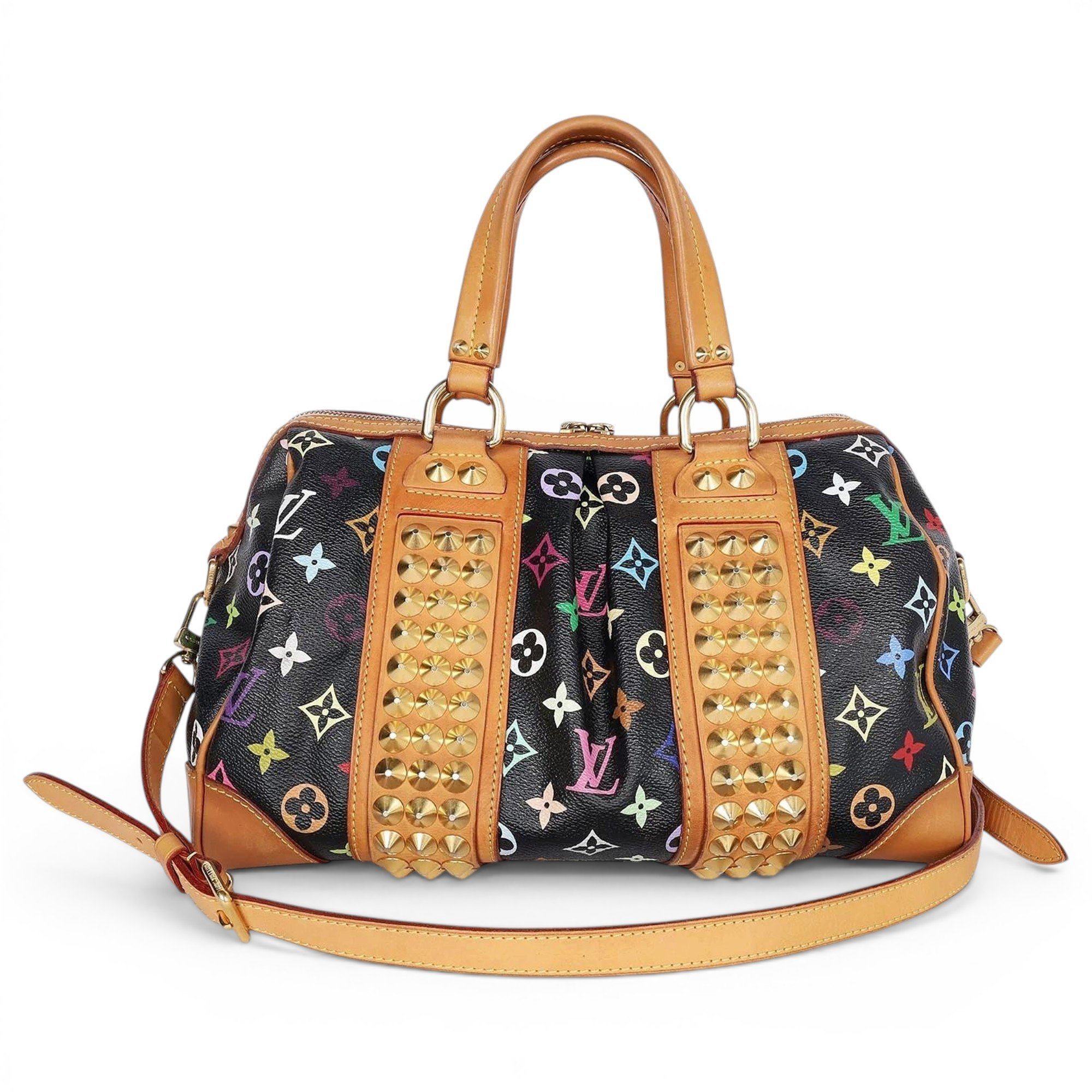 Courtney leather handbag