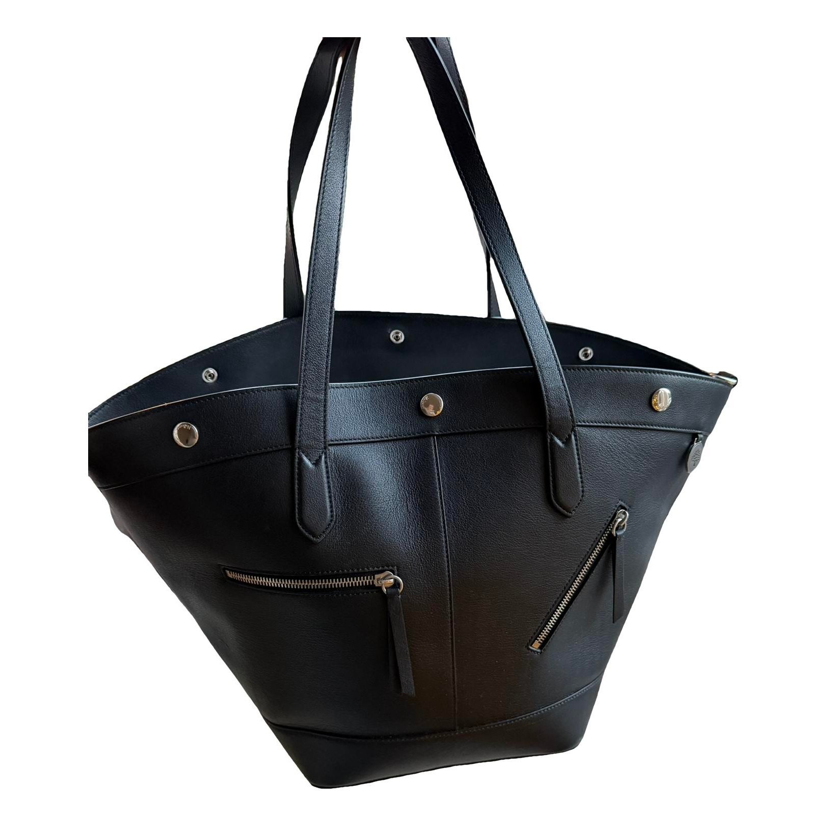 Leather handbag