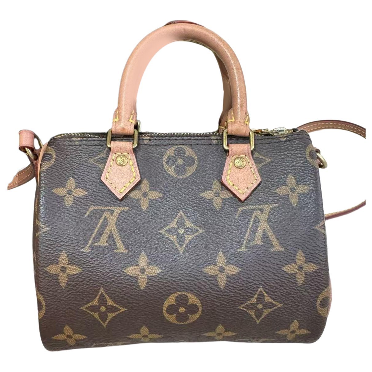 Speedy leather handbag