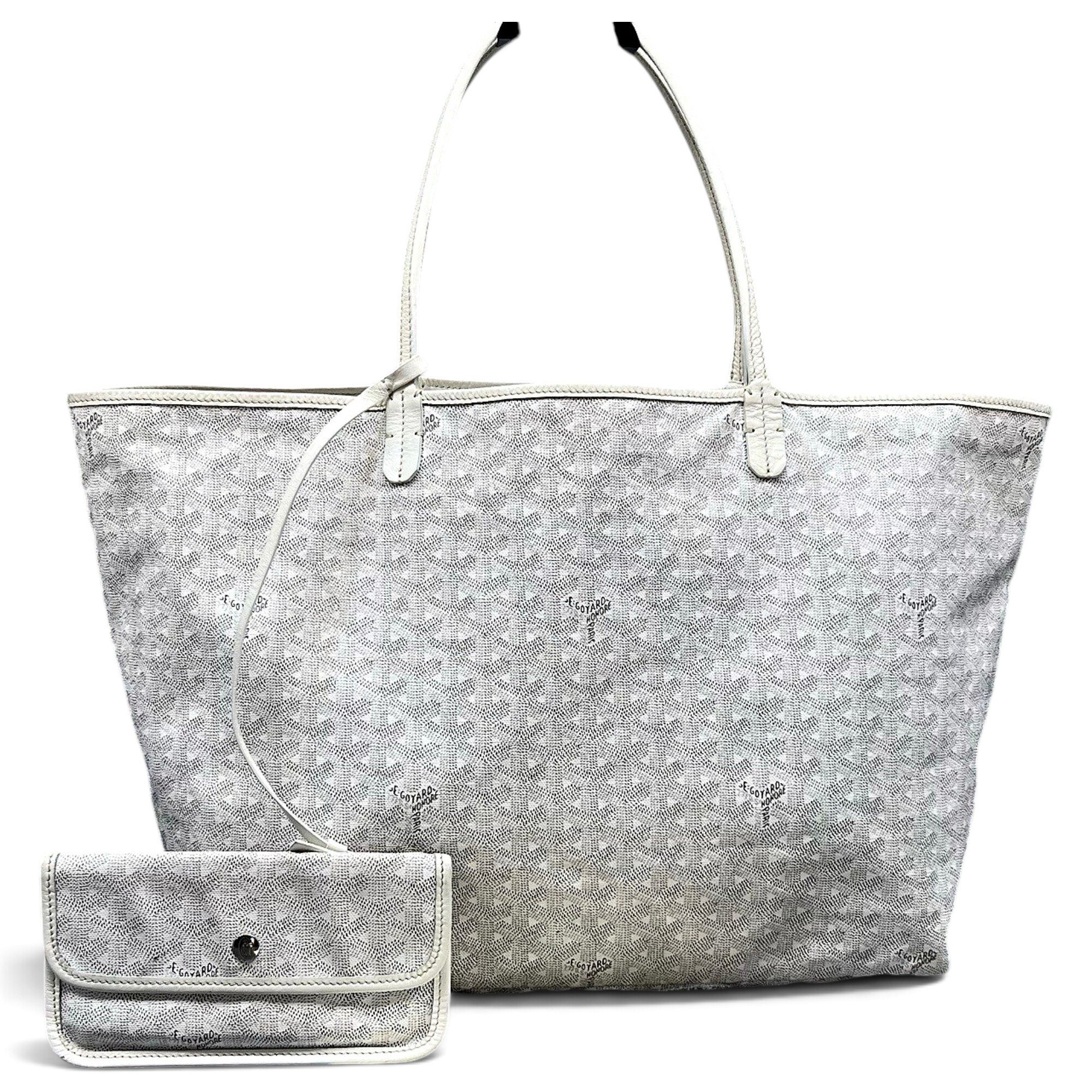 Goyard Saint-Louis leather tote