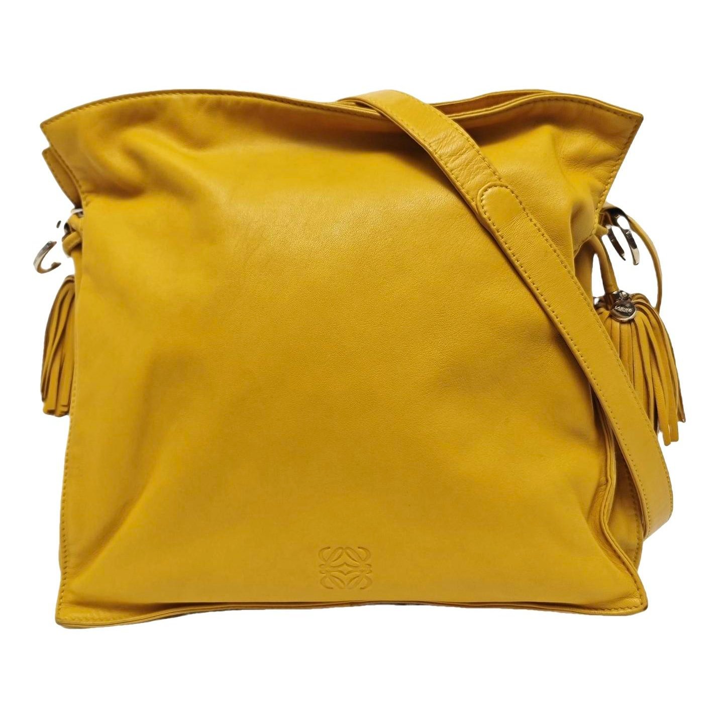 Flamenco leather handbag