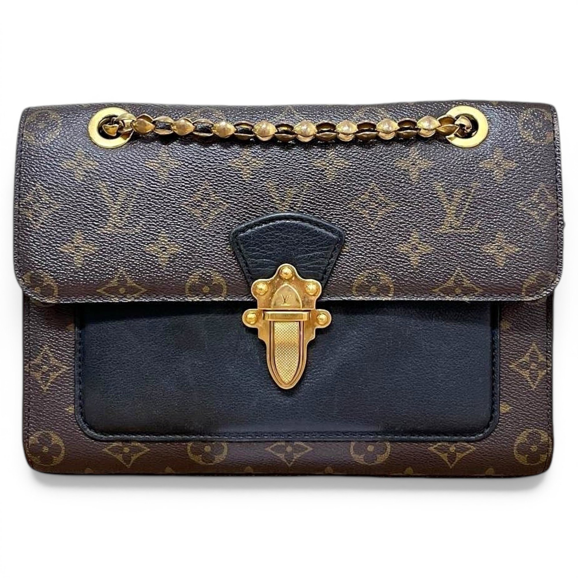 Victoire leather handbag