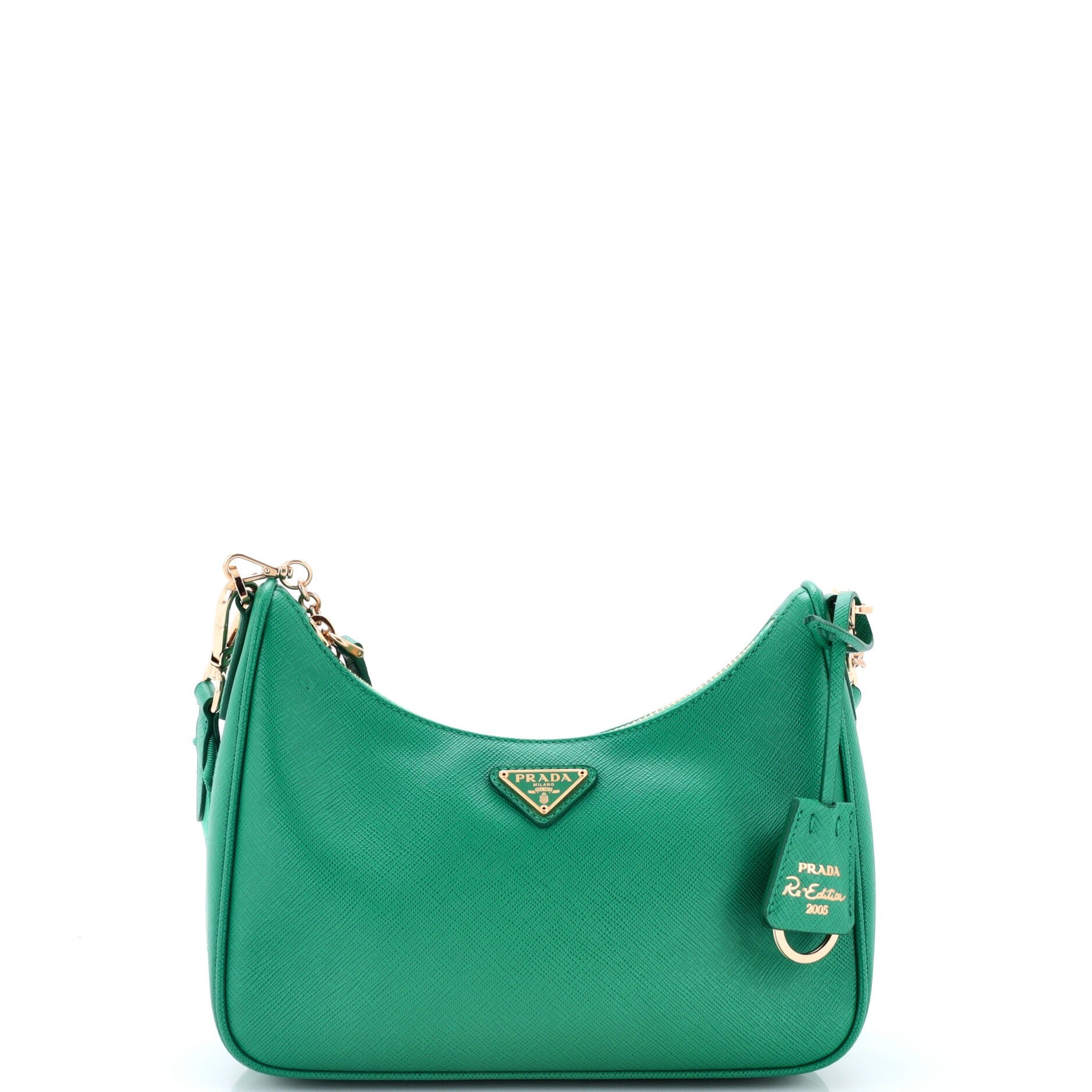 Re-Edition 2005 Shoulder Bag Saffiano Leather Small