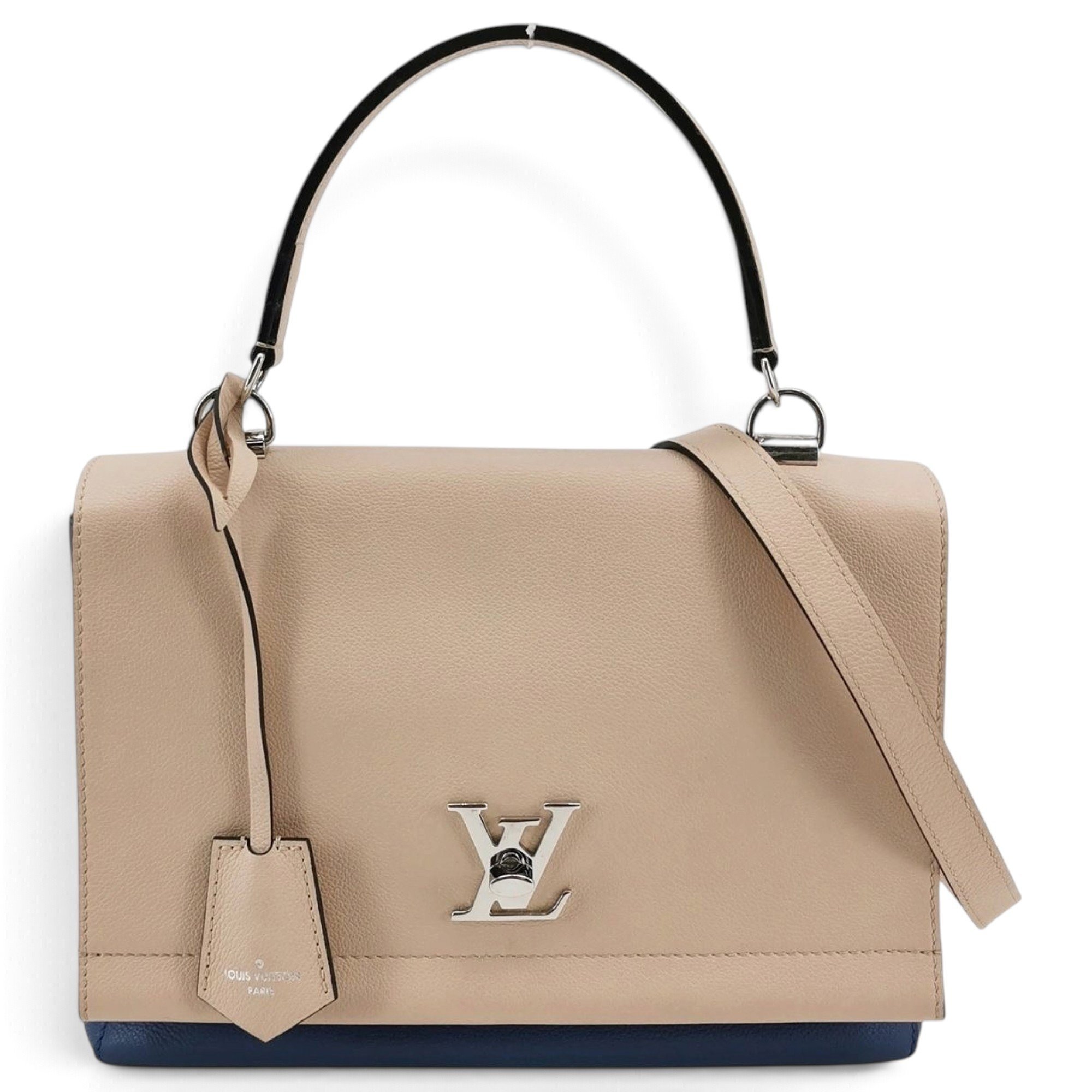 Lockme leather handbag