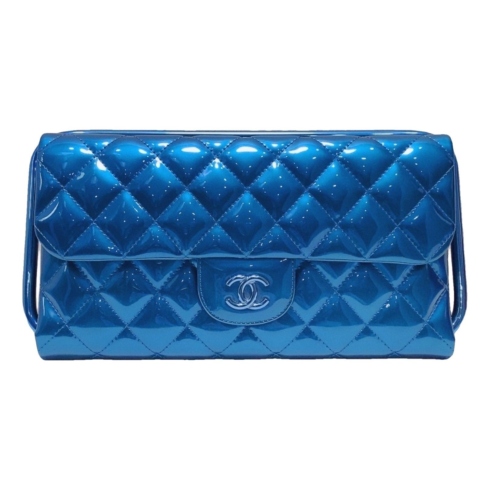 Patent leather handbag