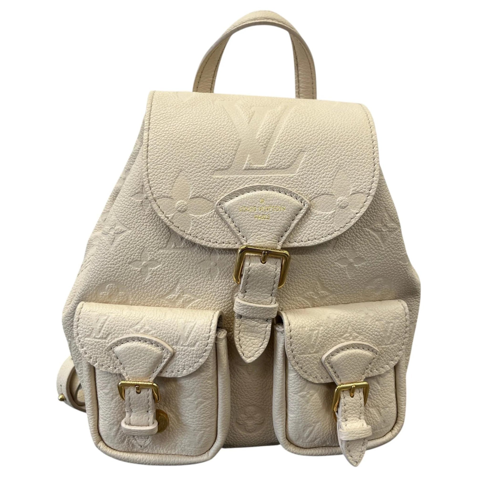 Leather backpack