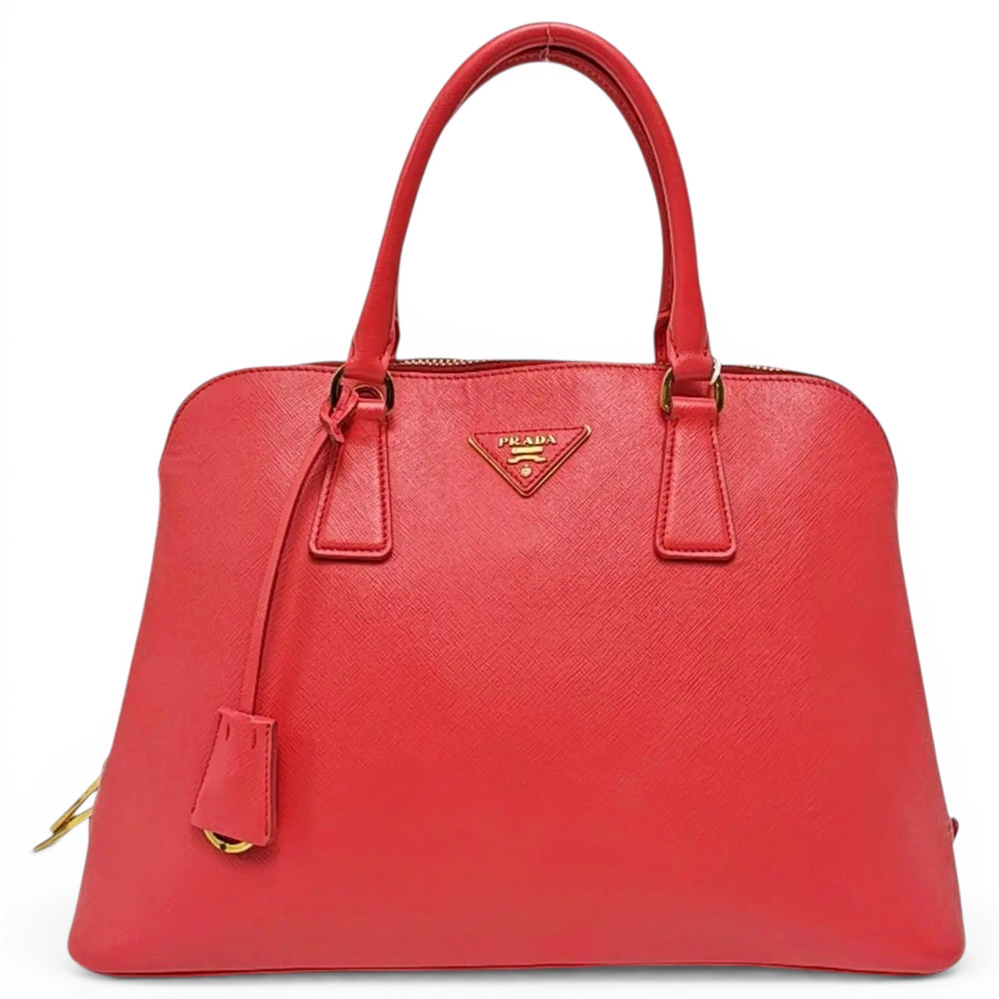 Promenade leather handbag