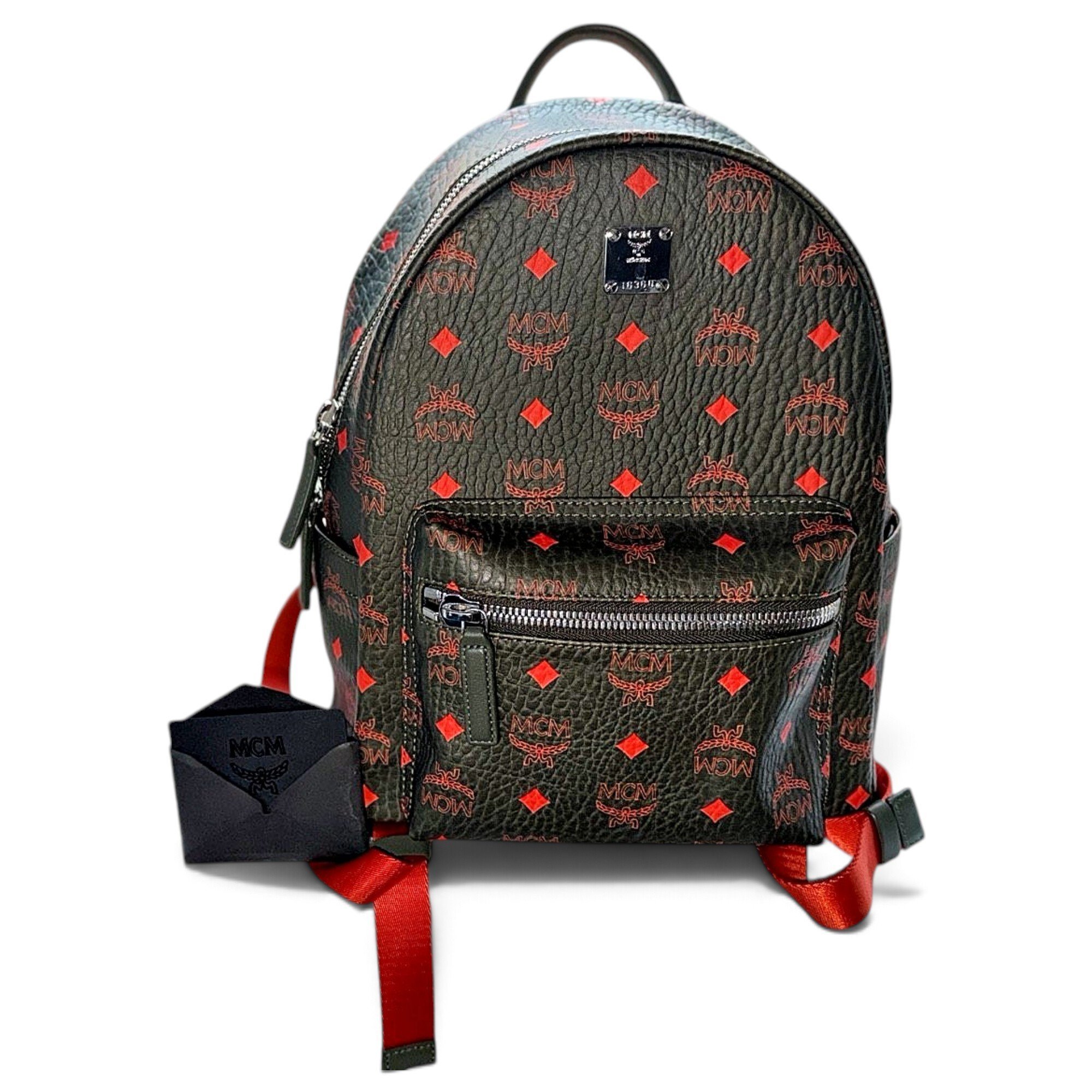 MCM Stark leather backpack