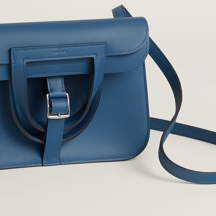Bleu Tie Halzan Mini Bag