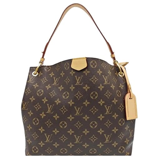 Graceful leather handbag