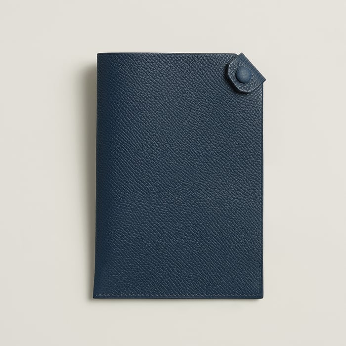 Bleu Abysse Tarmac Passport Holder