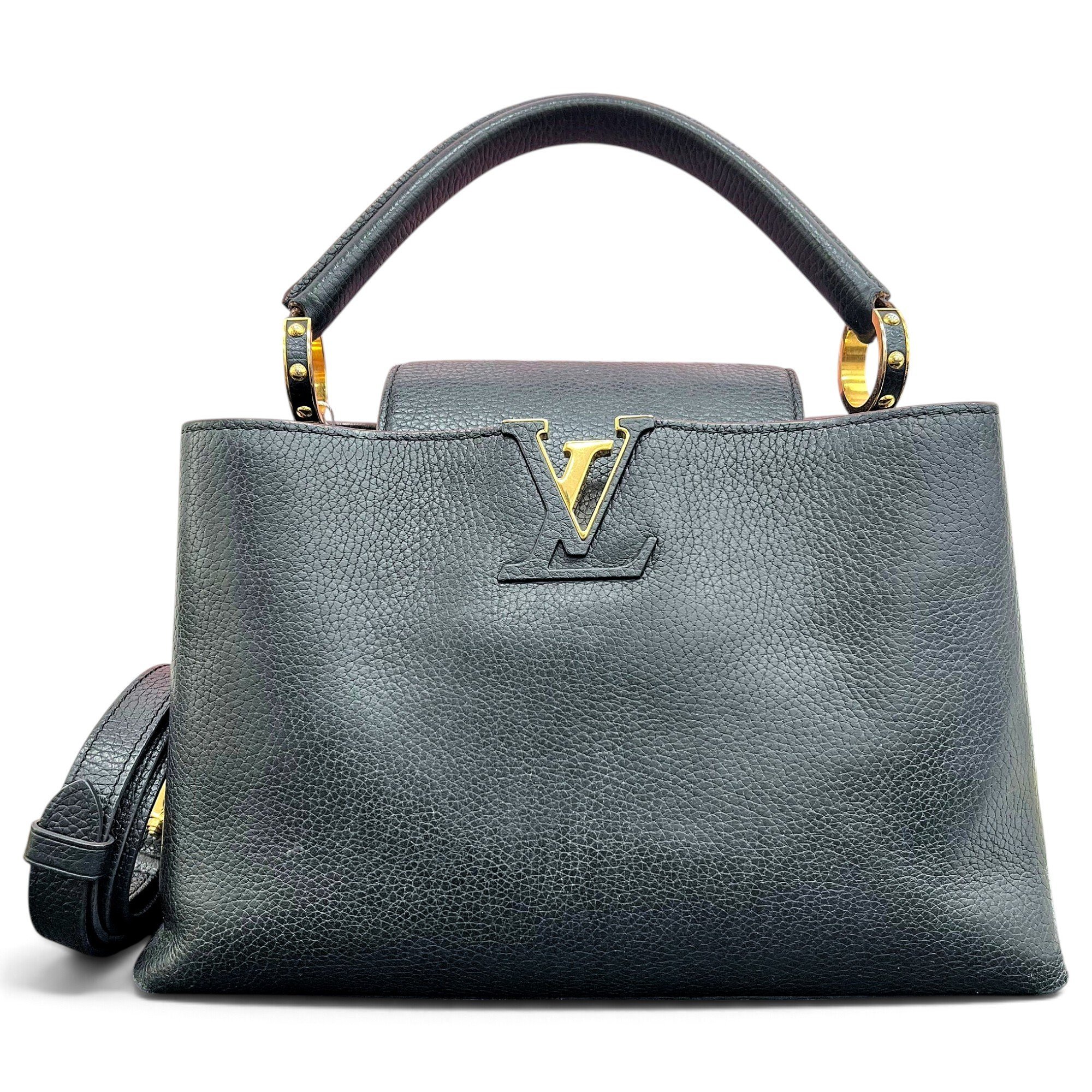 Capucines leather handbag