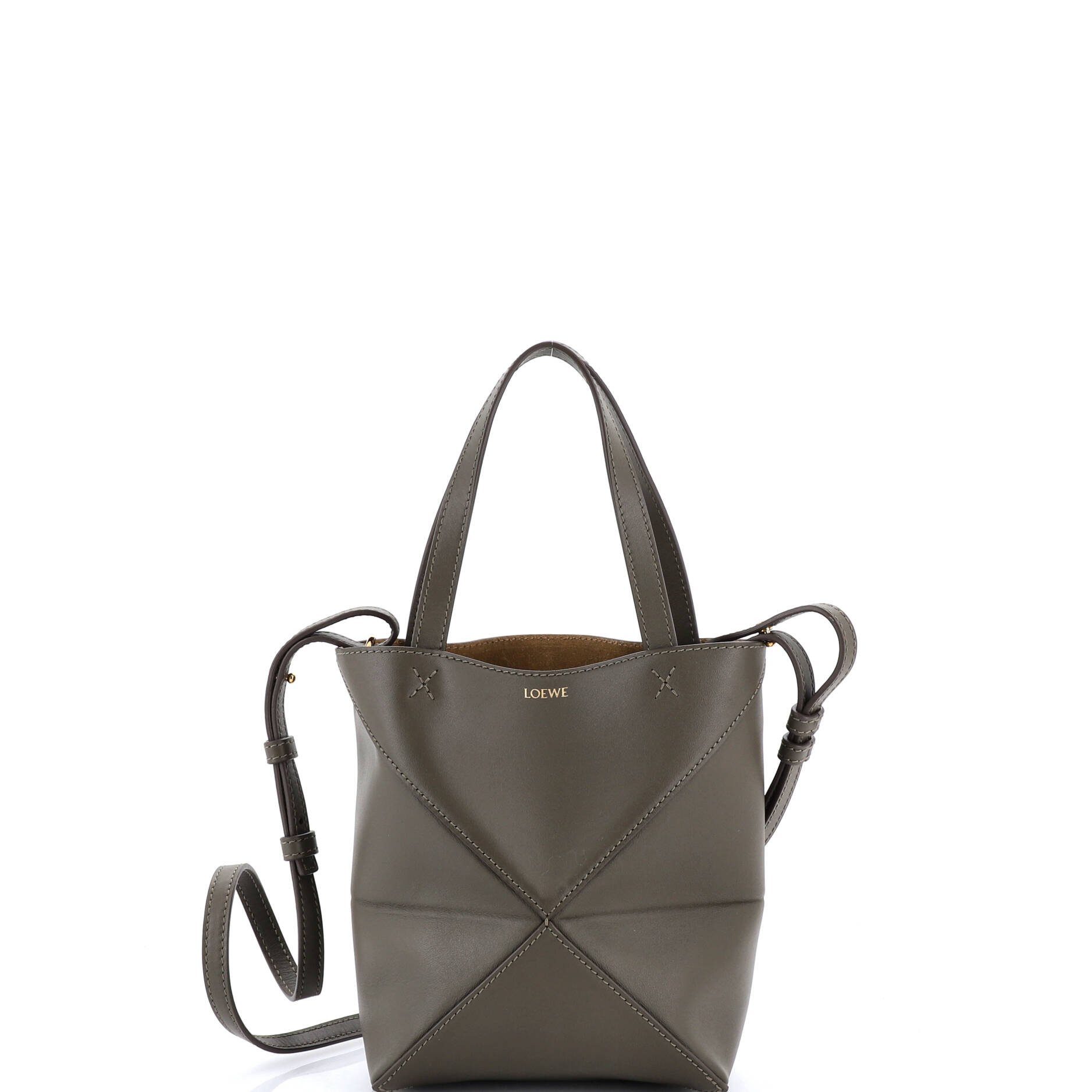 Loewe Puzzle Fold Tote Leather Mini