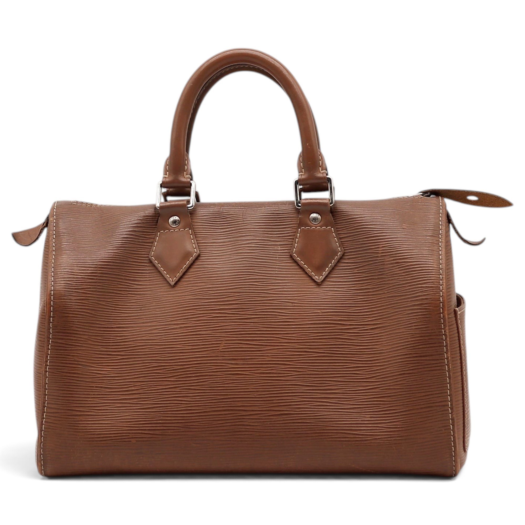 Speedy leather handbag