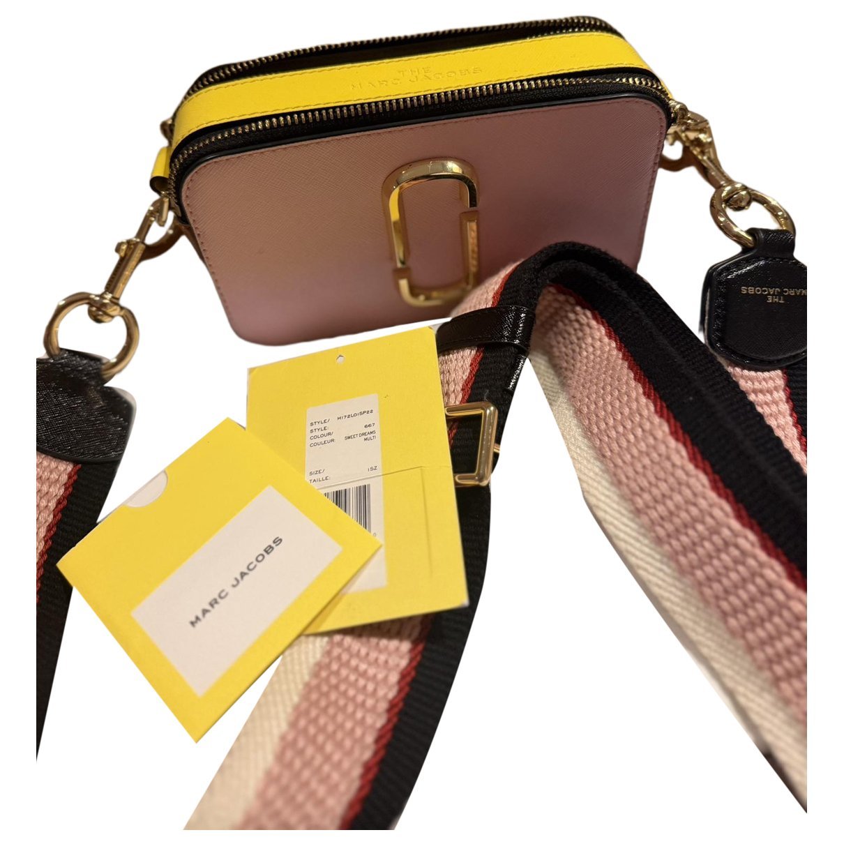 Snapshot leather crossbody bag
