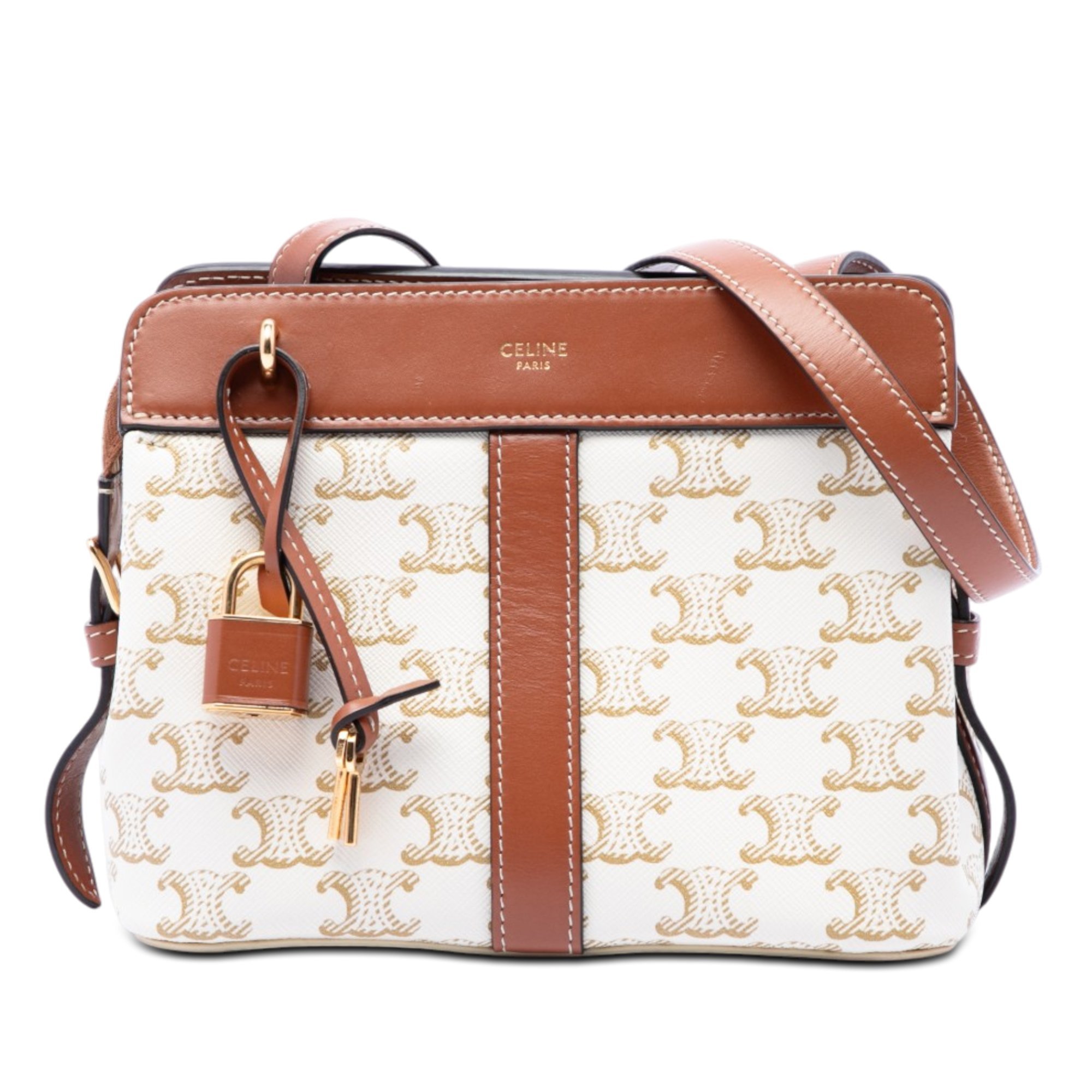 Triomphe cloth handbag