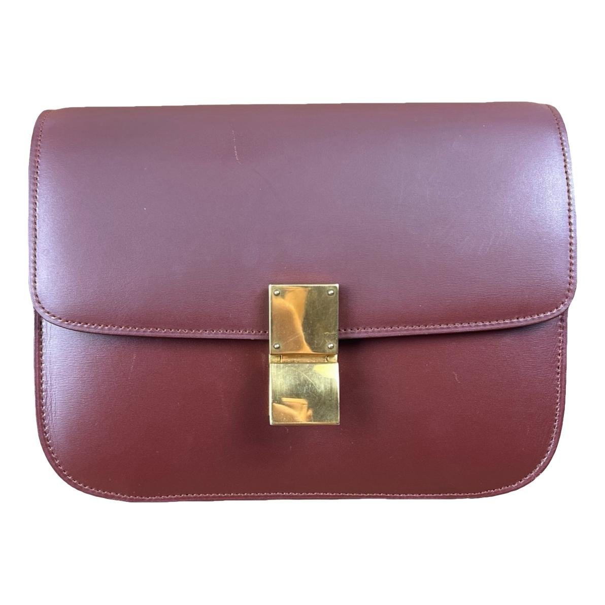 Classic leather handbag