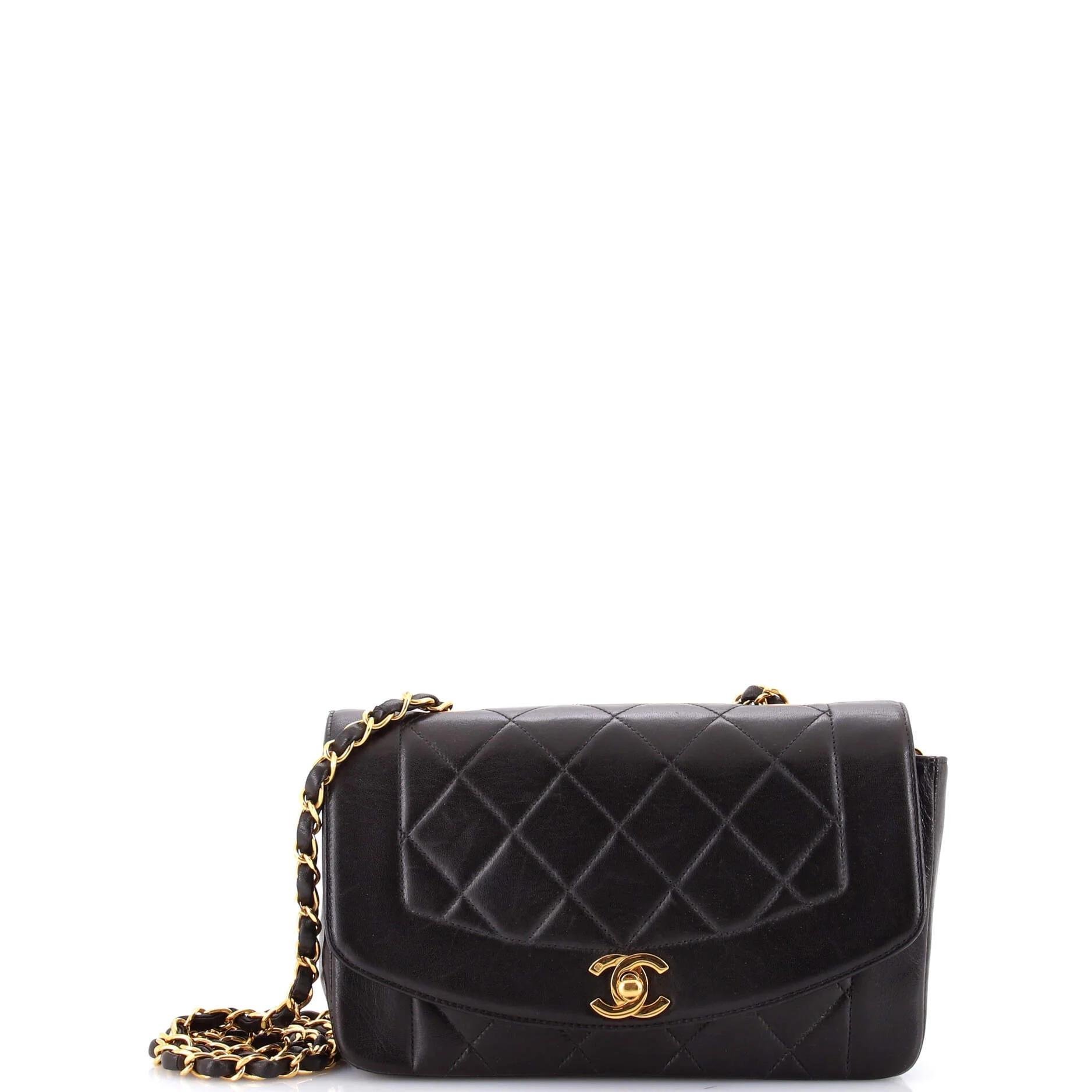 Diana leather handbag