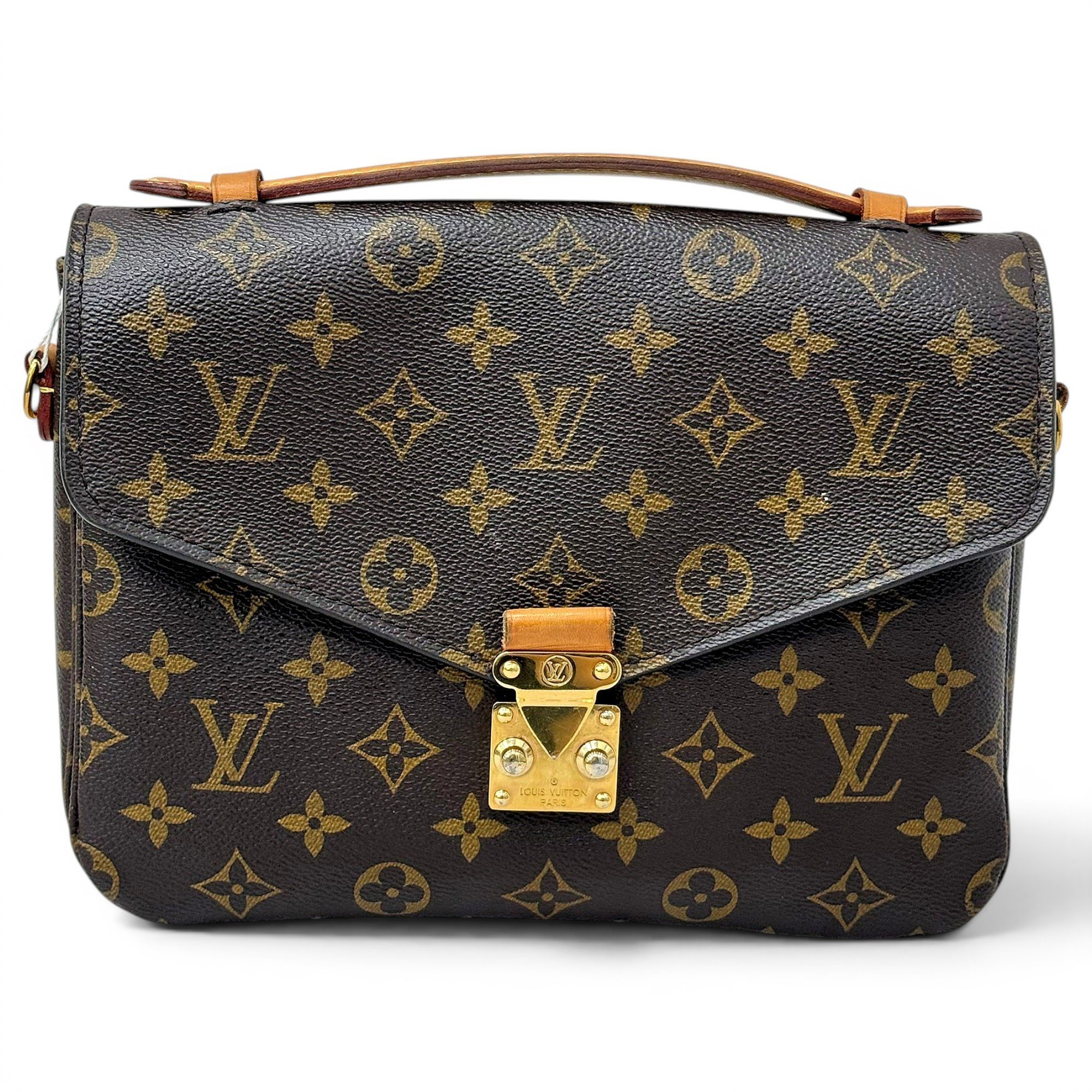 Metis leather handbag