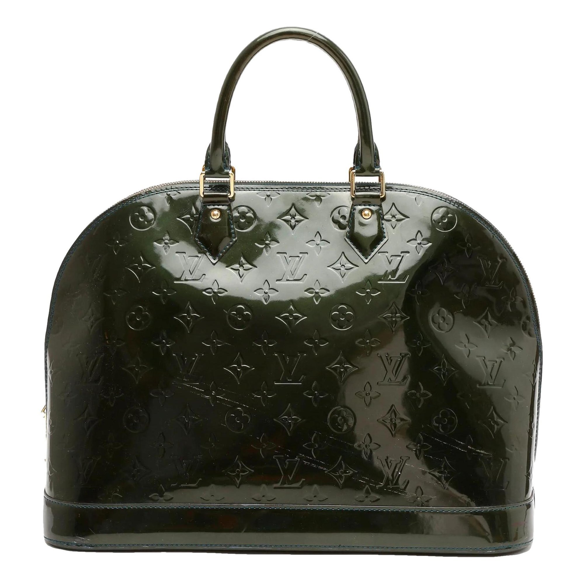 Alma patent leather handbag