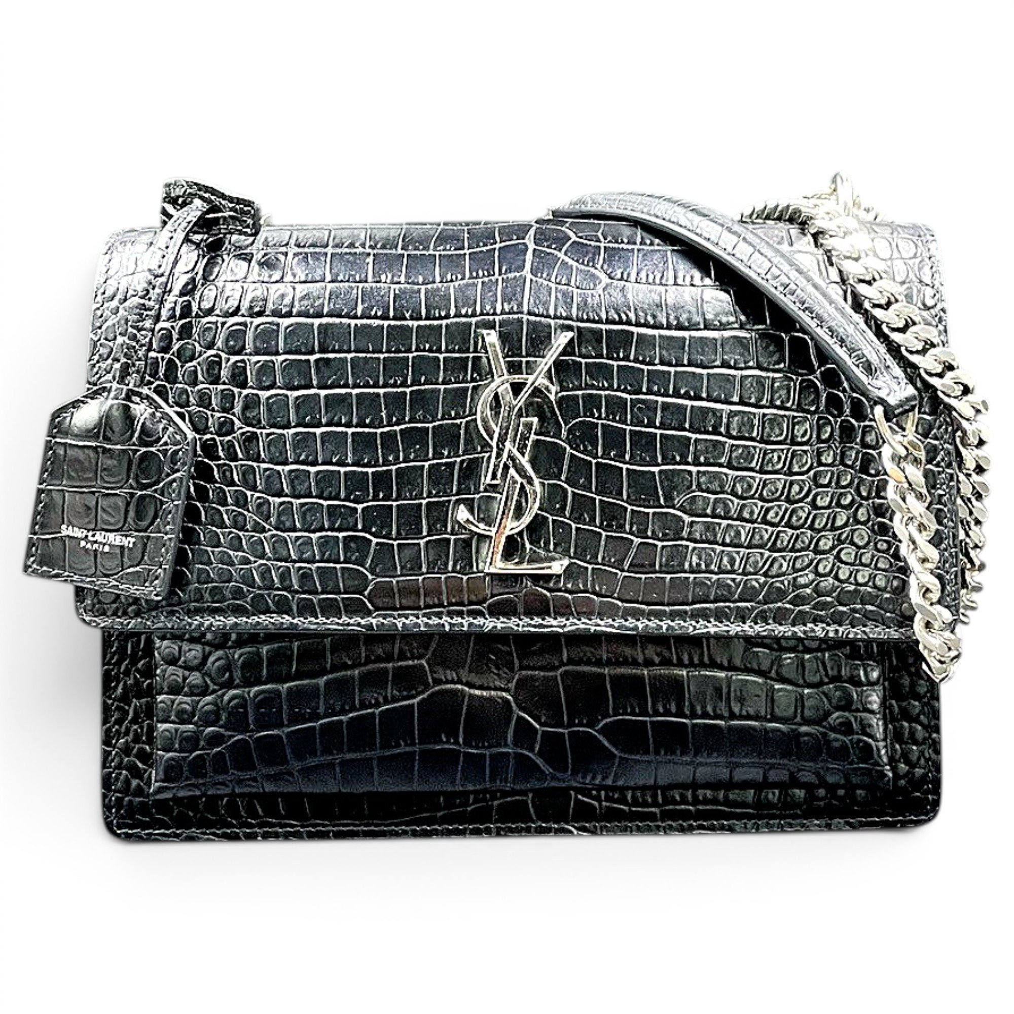 Sunset leather handbag