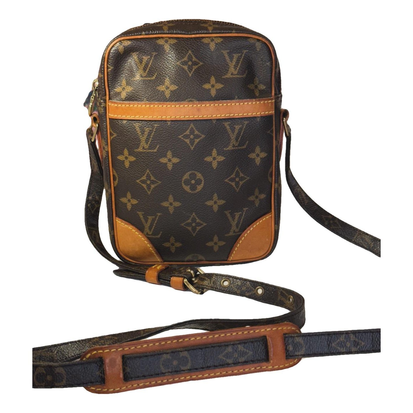 Danube leather crossbody bag