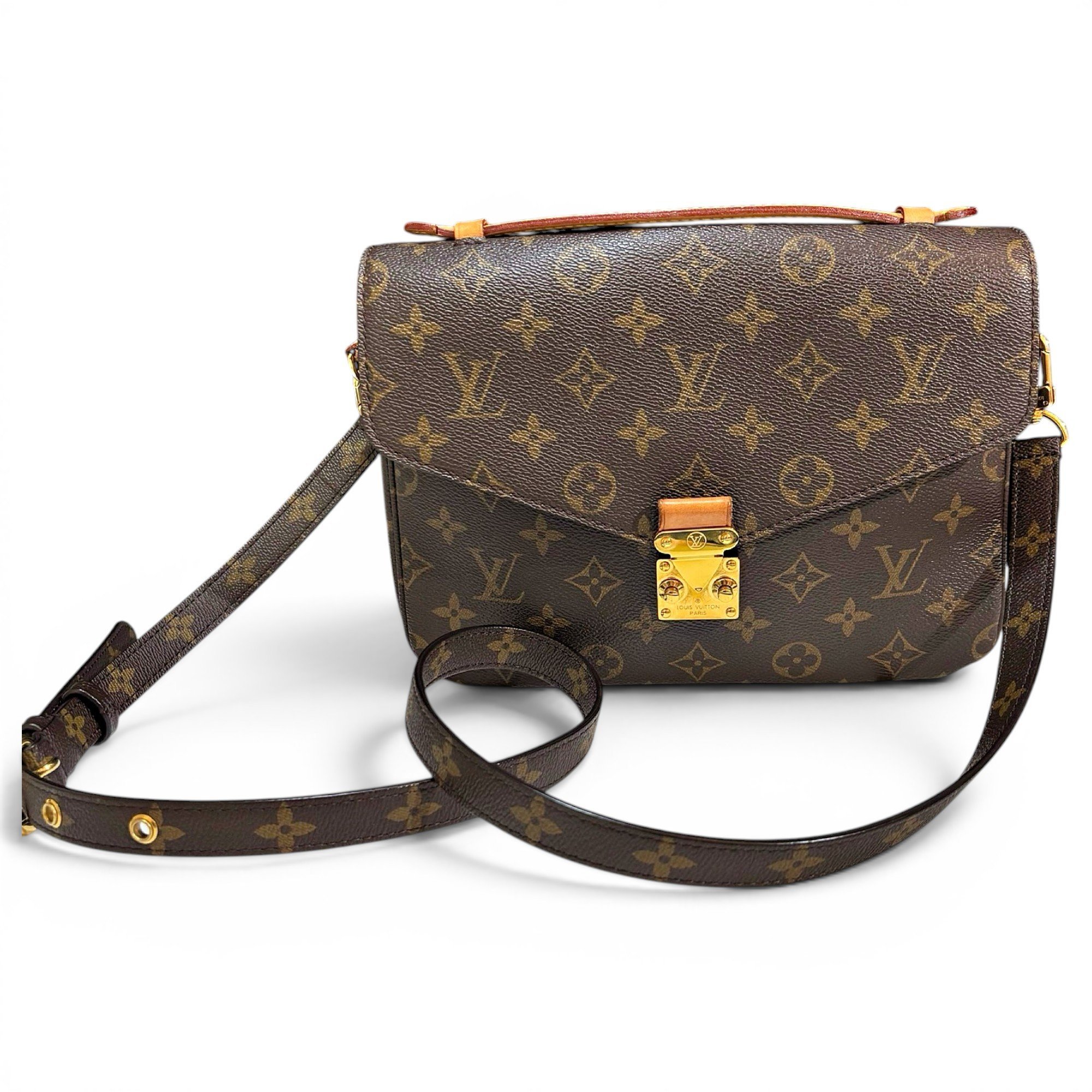 Metis leather handbag